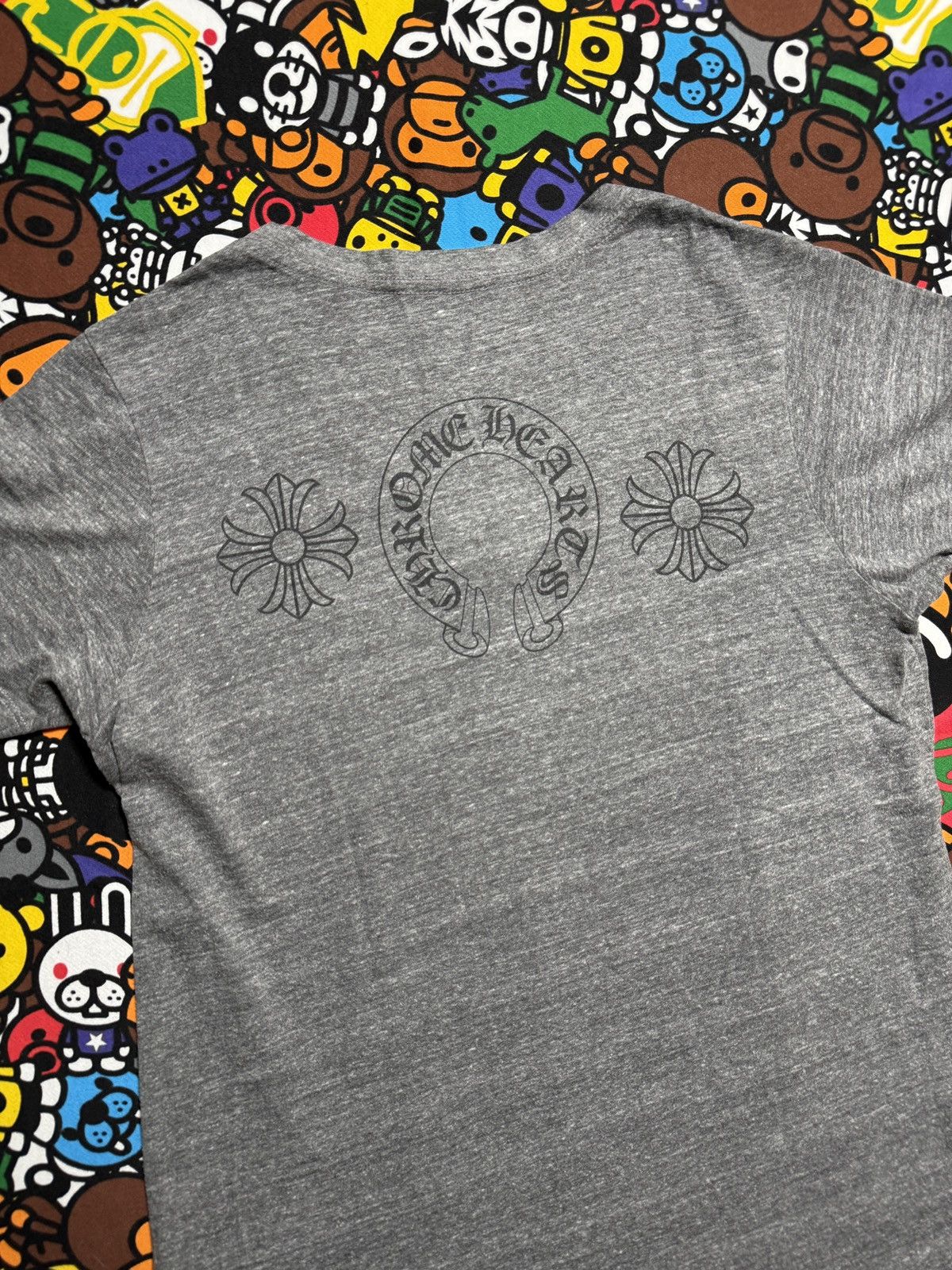 Chrome Hearts Chrome Hearts Womens Grey Multj Logo Tee Size XXL / US 16-18 / IT 52-54 - 11 Thumbnail