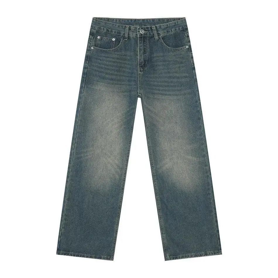 Japanese Brand Retro loose casual high street jeans Size US 32 / EU 48 - 5 Thumbnail
