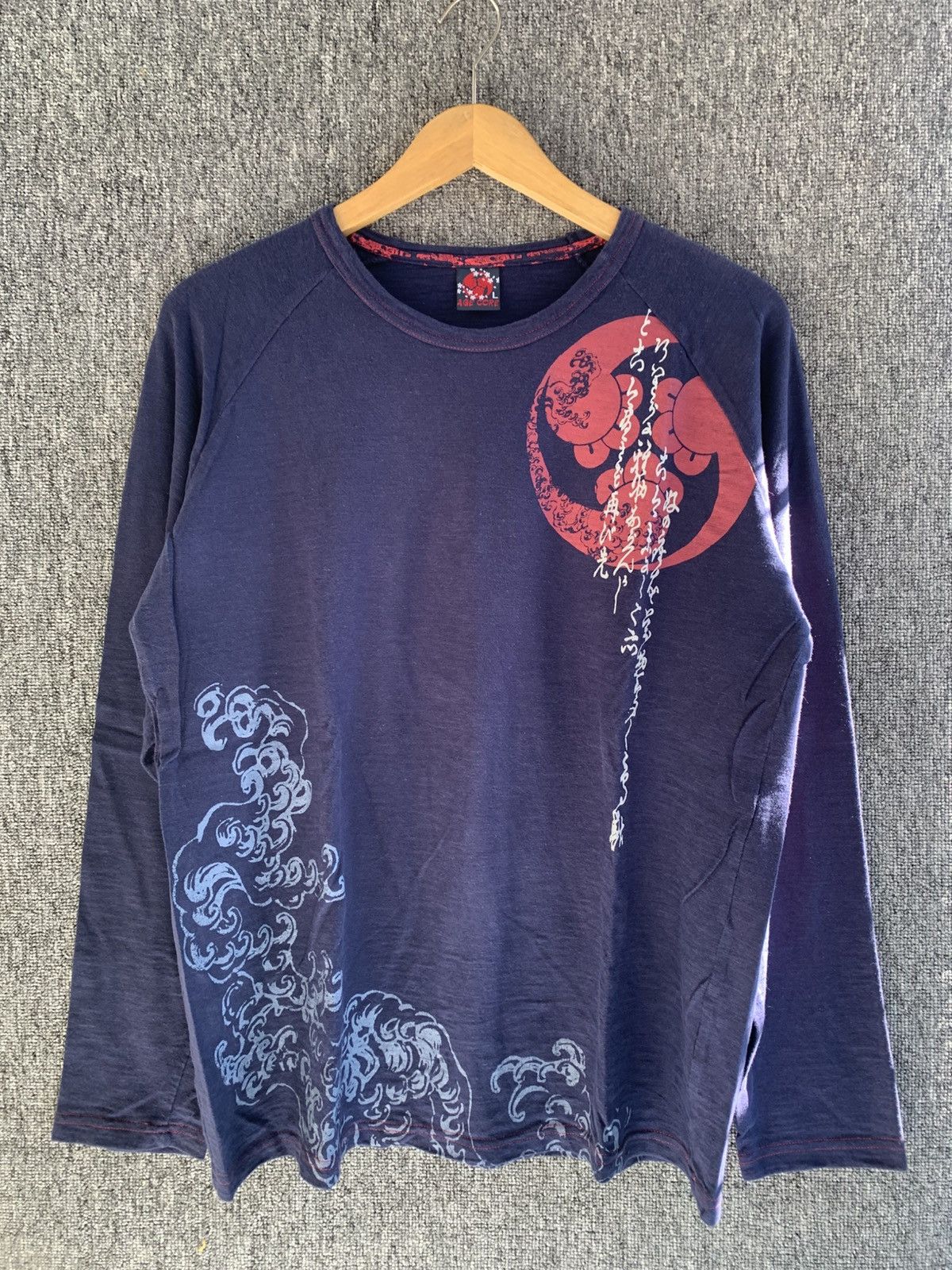 Age Core Tradicional Sukajan Japanese Long Sleeve
