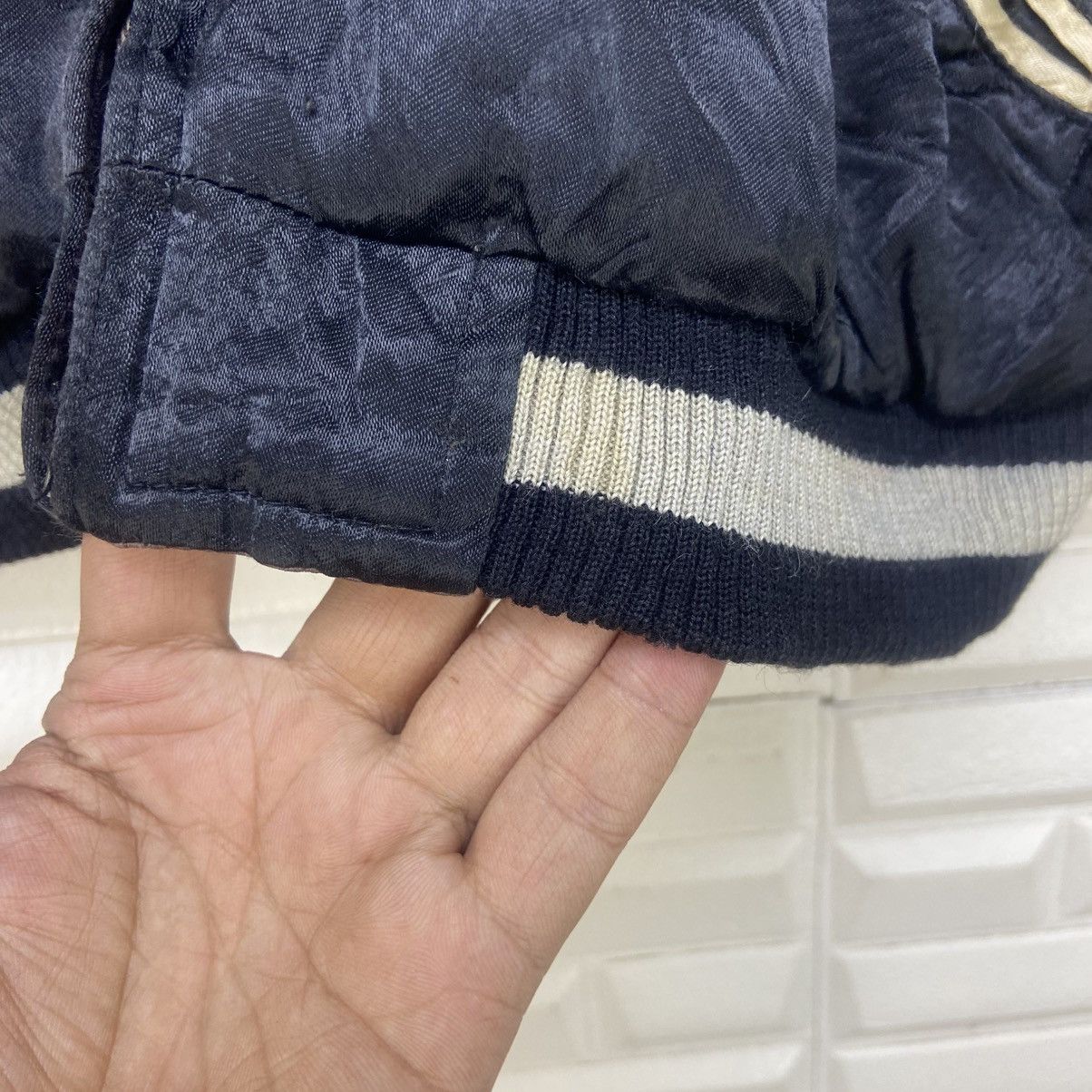 Japanese Brand 🔥Vintage 100% Rayon Japanese Traditional Reversible Sukajan Size US XS / EU 42 / 0 - 21 Thumbnail