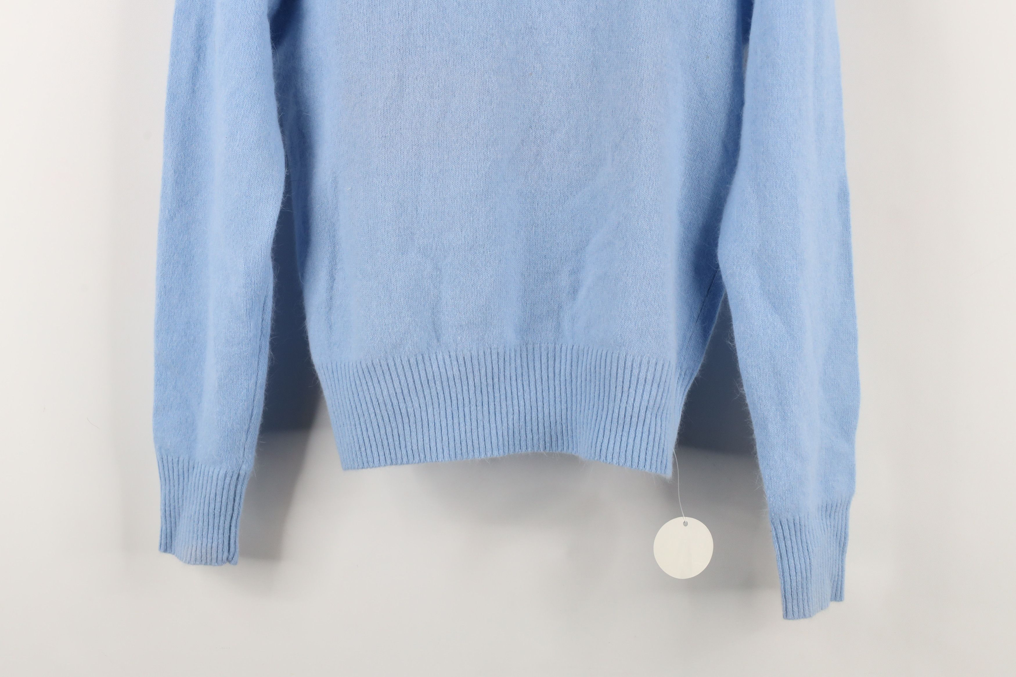 Vintage Deadstock Vintage 70s Streetwear Angora Turtleneck Sweater Size M / US 6-8 / IT 42-44 - 3 Thumbnail