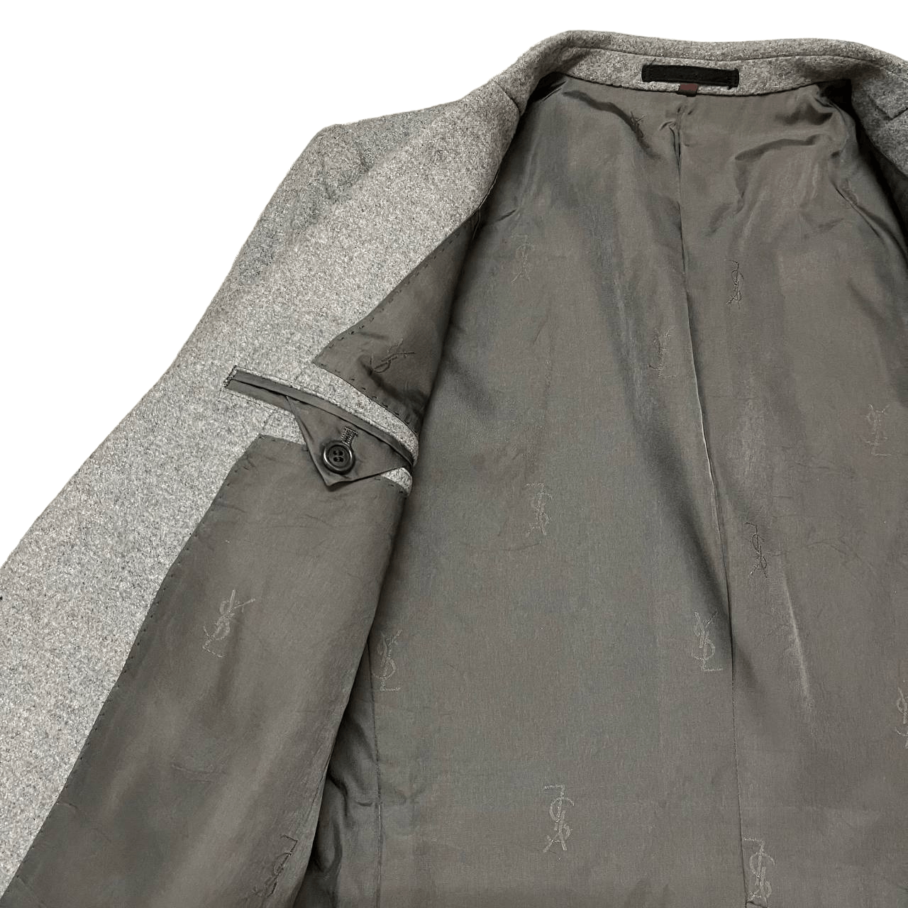 Yves Saint Laurent Vintage YSL Yves Saint Laurent Wool Coat Blazer Size US M / EU 48-50 / 2 - 7 Thumbnail