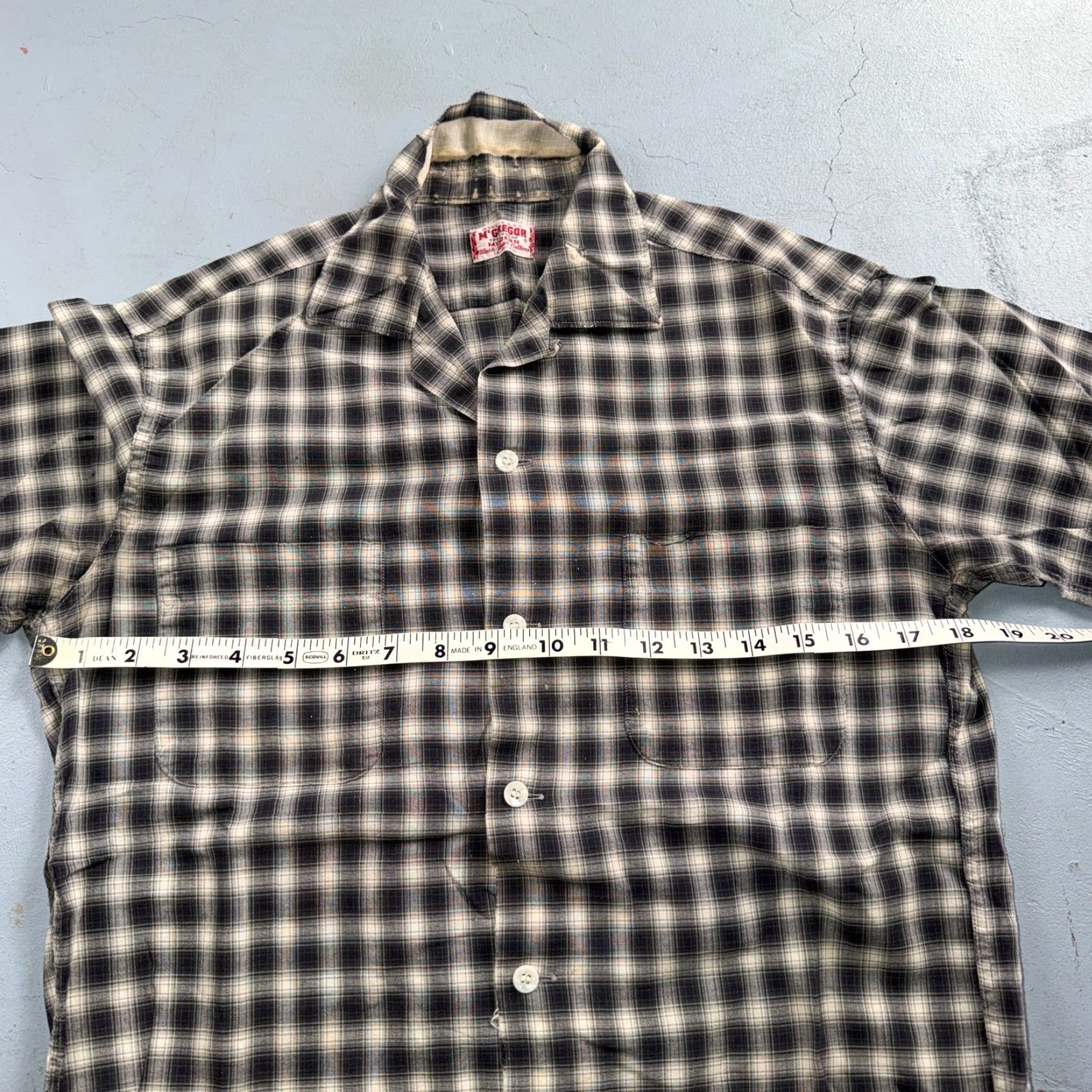McGregor Vintage McGregor Button-Up Shirt Rockabilly Size US S / EU 44-46 / 1 - 7 Thumbnail