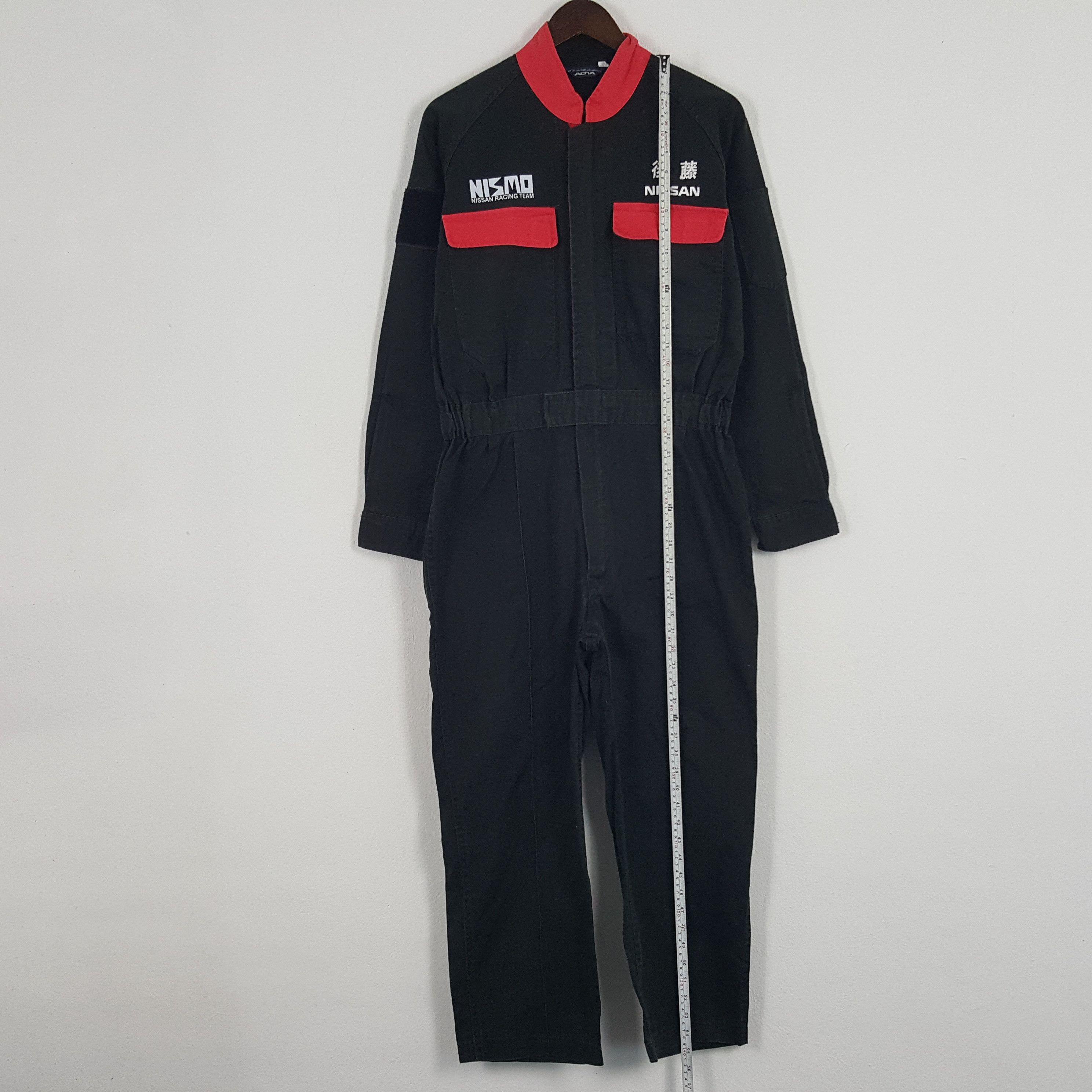Japanese Brand × Vintage Vintage Nissan Racing Team Custom Art Logo Coverall Jacket Size US M / EU 48-50 / 2 - 7 Thumbnail