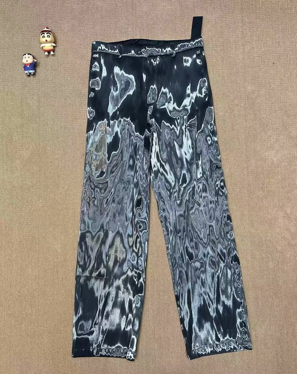 Heliot Emil Men's Liquid Metal Casual Pants J39