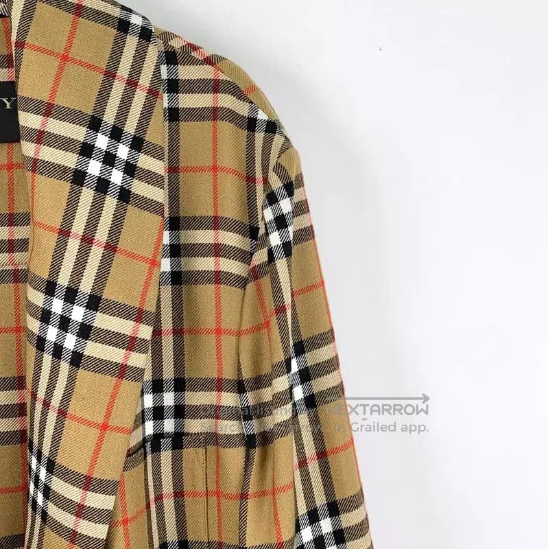 Burberry Burberry Brown Wool Women's Coat - XL Size. Size XL / US 12-14 / IT 48-50 - 3 Thumbnail