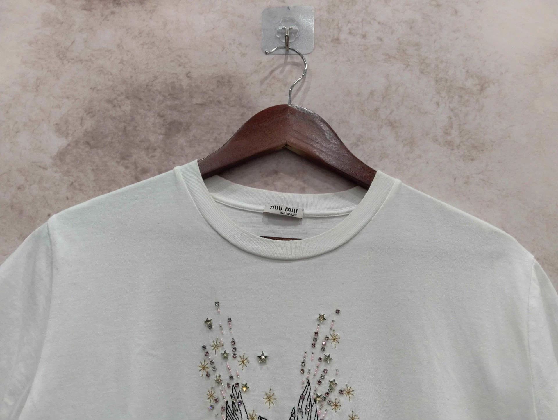 Miu Miu Miu Miu L T-shirt Size L / US 10 / IT 46 - 7 Thumbnail