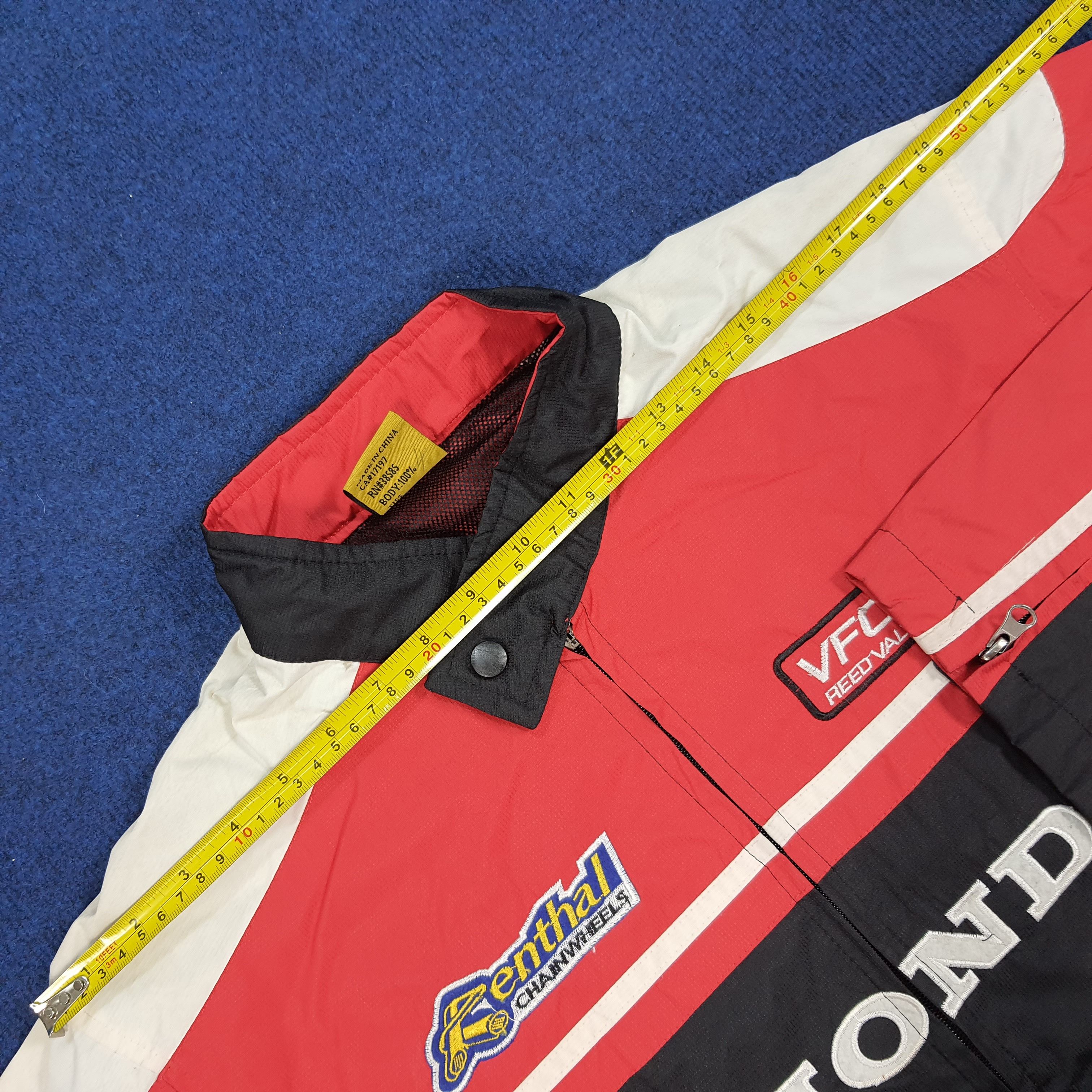 Honda × Vintage Vintage HONDA Japanese Brand Embroidered Bikers Jacket Size US L / EU 52-54 / 3 - 11 Thumbnail
