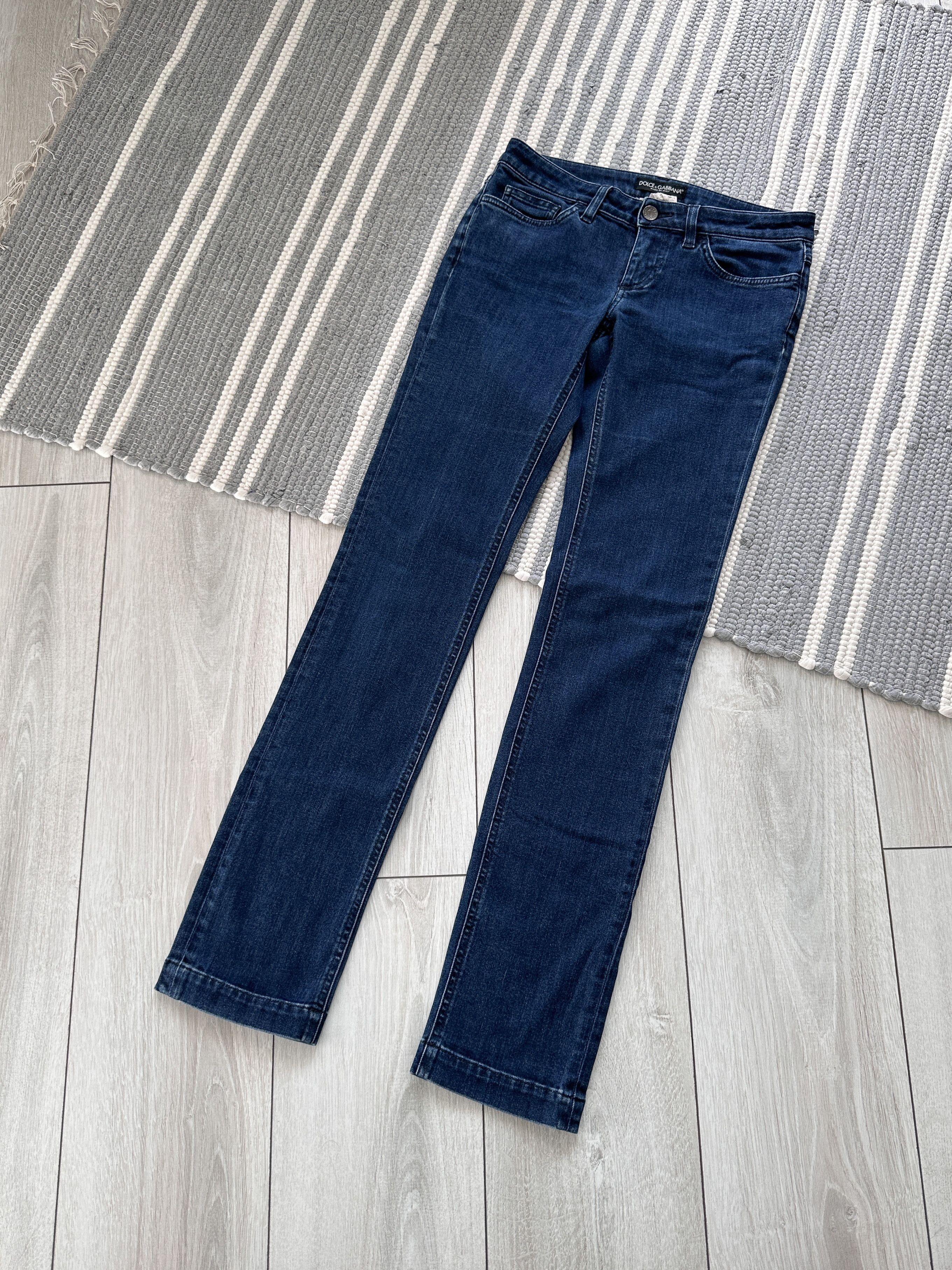 Dolce & Gabbana Dolce & Gabbana D&G Blue Denim Jeans Pants Size 26" / US 2 / IT 38 - 2 Thumbnail