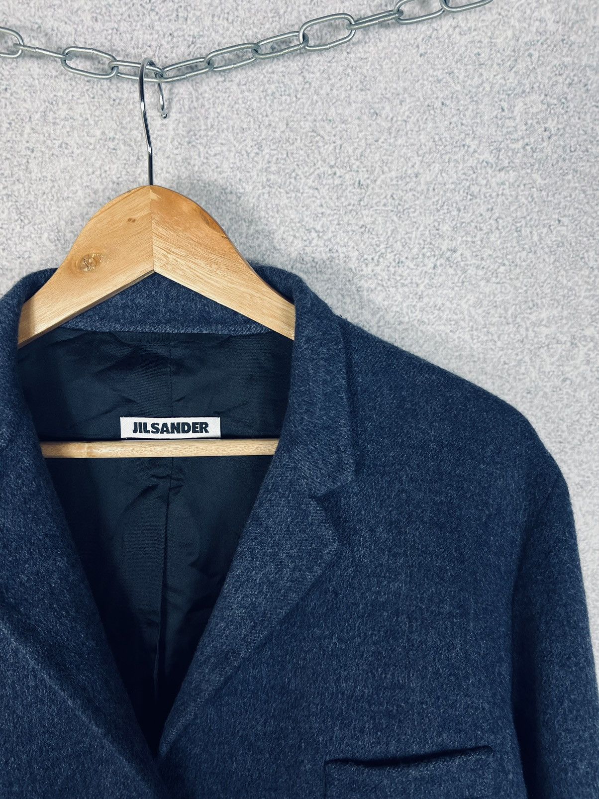 Jil Sander Vintage Jill Sander Designer Wool Blazer Ladies Size 44 Size ONE SIZE - 3 Thumbnail