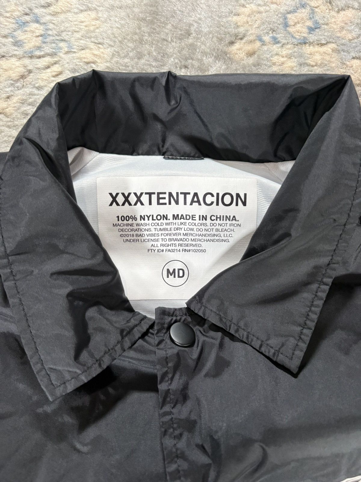 Revenge XXXTentacion Skins Coach Jacket Size US M / EU 48-50 / 2 - 2 Thumbnail