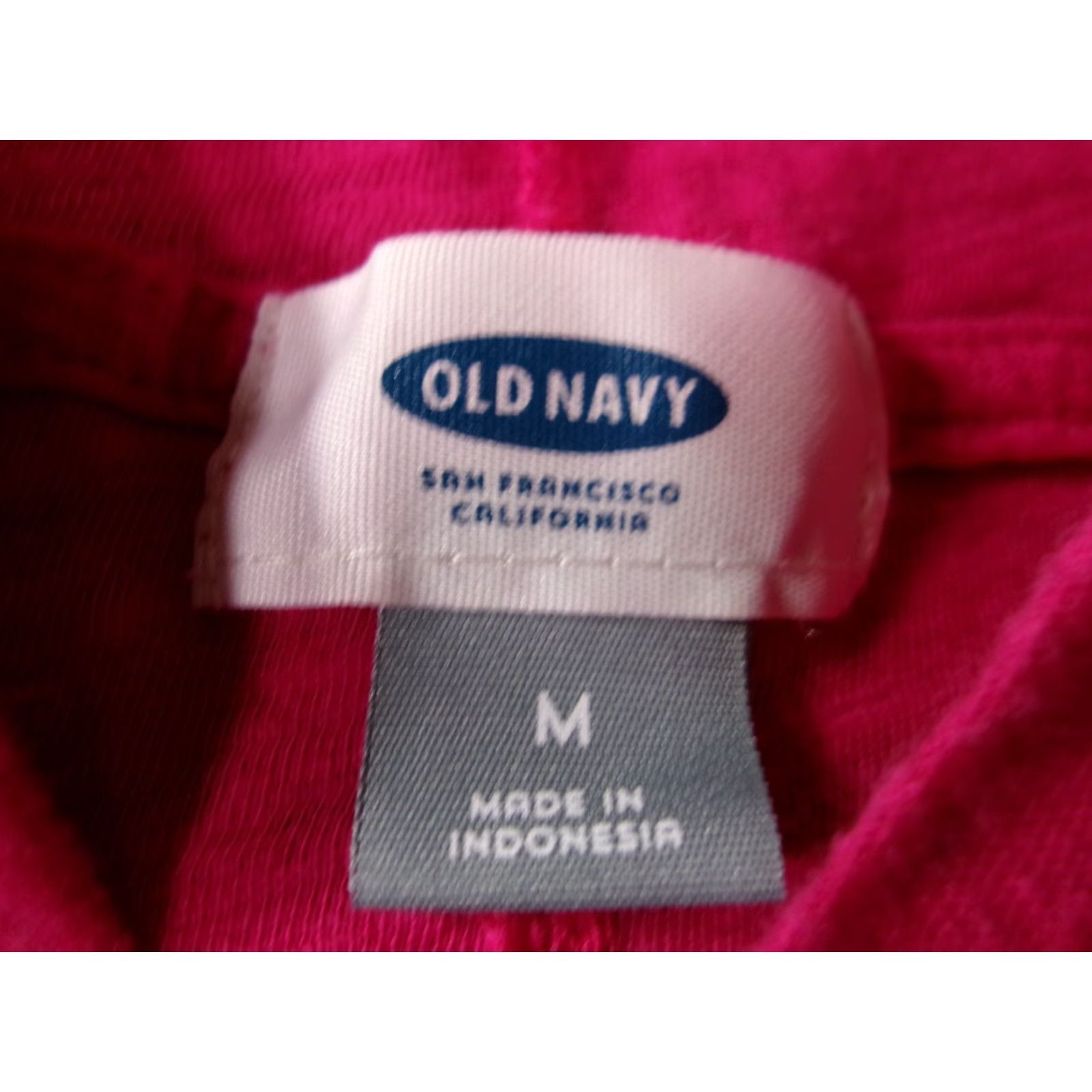 Old Navy VINTAGE Old Navy Sweatshirt Women's Pink Pullover M Lightweight Cozy 90s Classic Dolman Sleeve Size M / US 6-8 / IT 42-44 - 7 Thumbnail