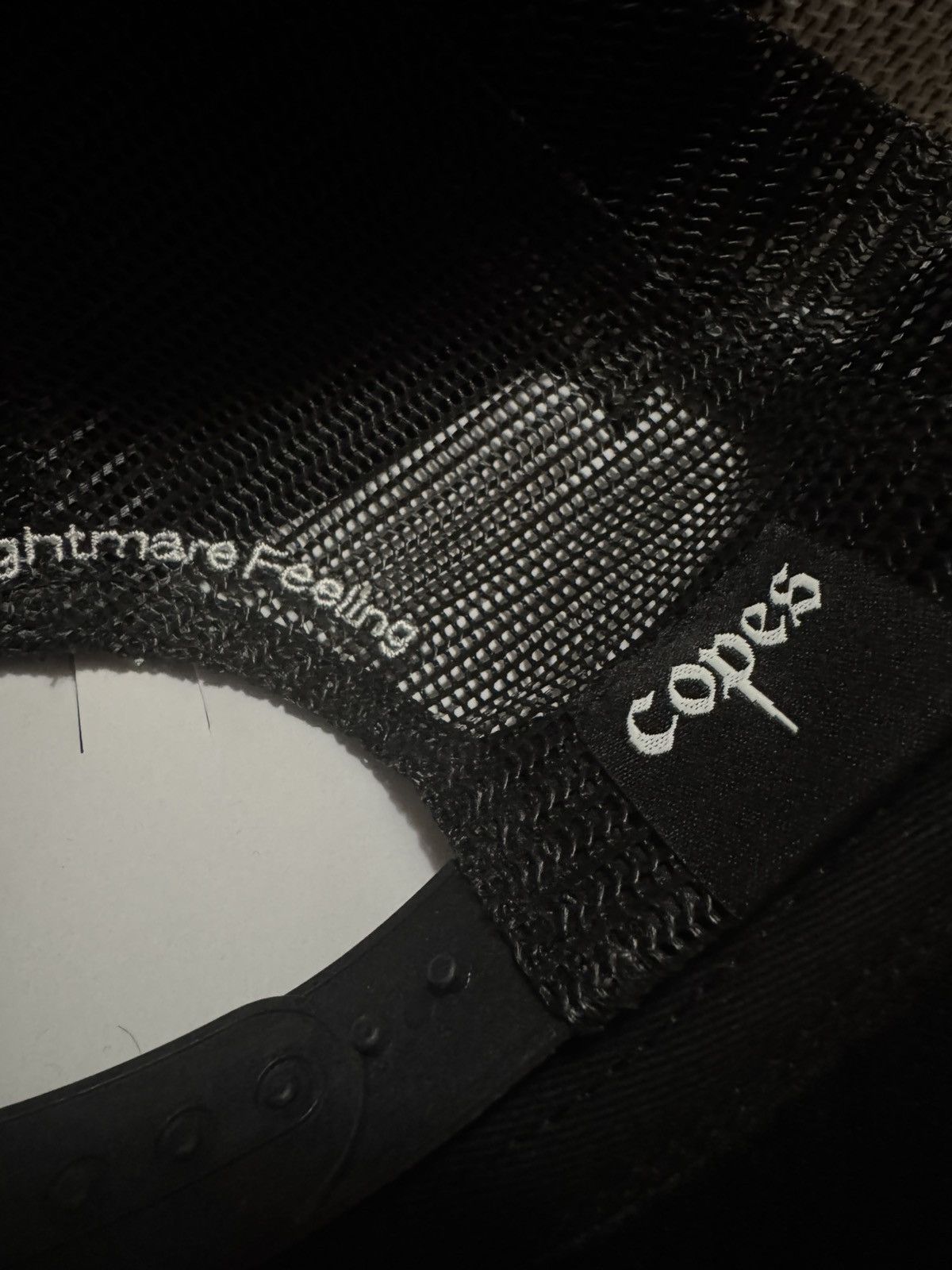 Copes 💜 copes Darcy Baylis Tranquilized Trucker Hat snapback Size ONE SIZE - 13 Thumbnail