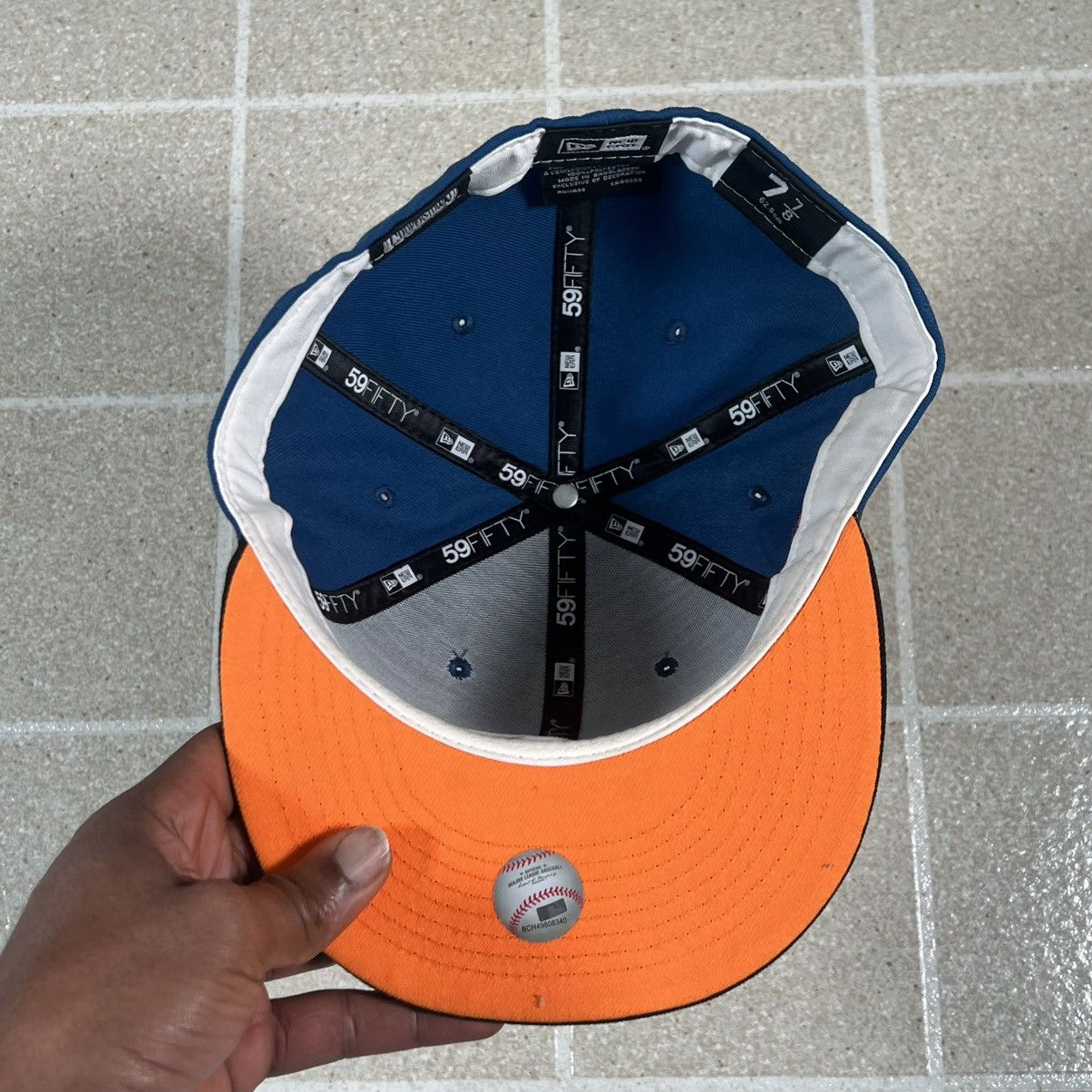 New Era Blue San Francisco Giants 25th Patch New Era 59Fifty Fitted Size ONE SIZE - 5 Thumbnail