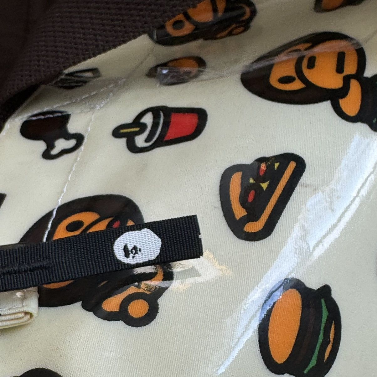 Bape × Nigo Baby Milo Junk Food Mom's Tote Bag Size ONE SIZE - 4 Thumbnail