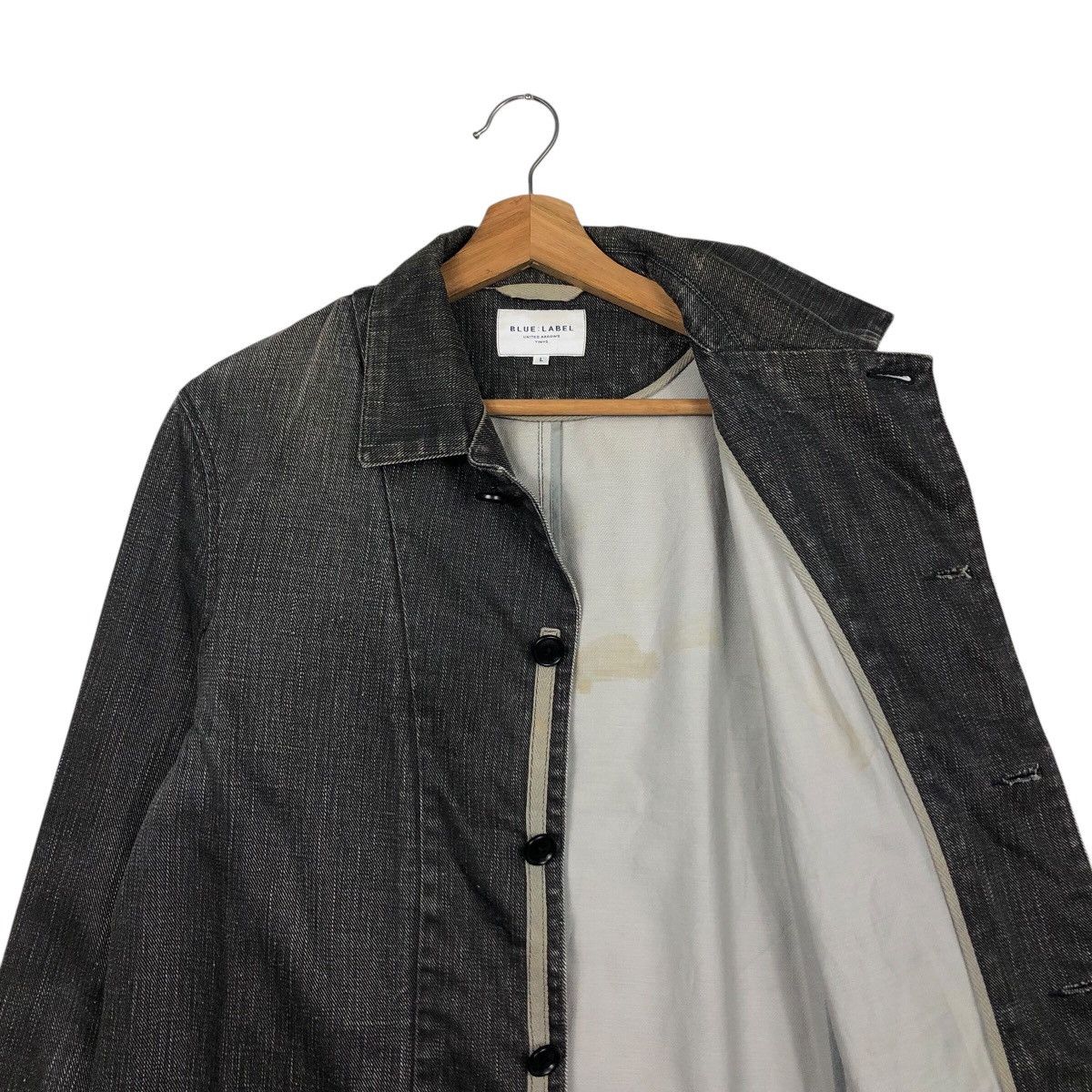 Japanese Brand Vtg Chore Worker Jacket United Arrow Blue Label Issey Miyake Size US L / EU 52-54 / 3 - 13 Thumbnail