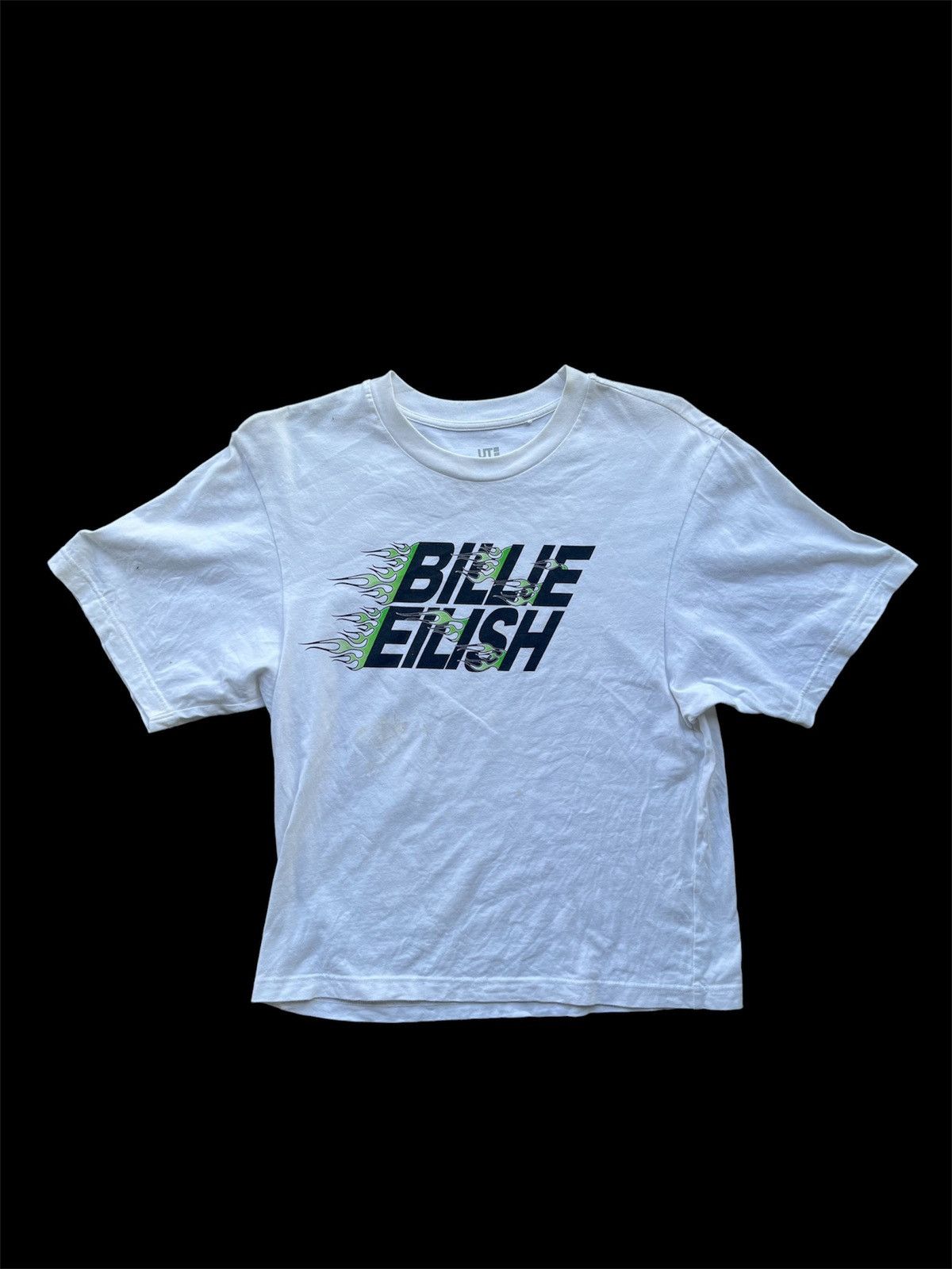 Band Tees × Billie Eilish × Uniqlo Boxy Billie Eilish Tee Size US S / EU 44-46 / 1 - 1 Thumbnail