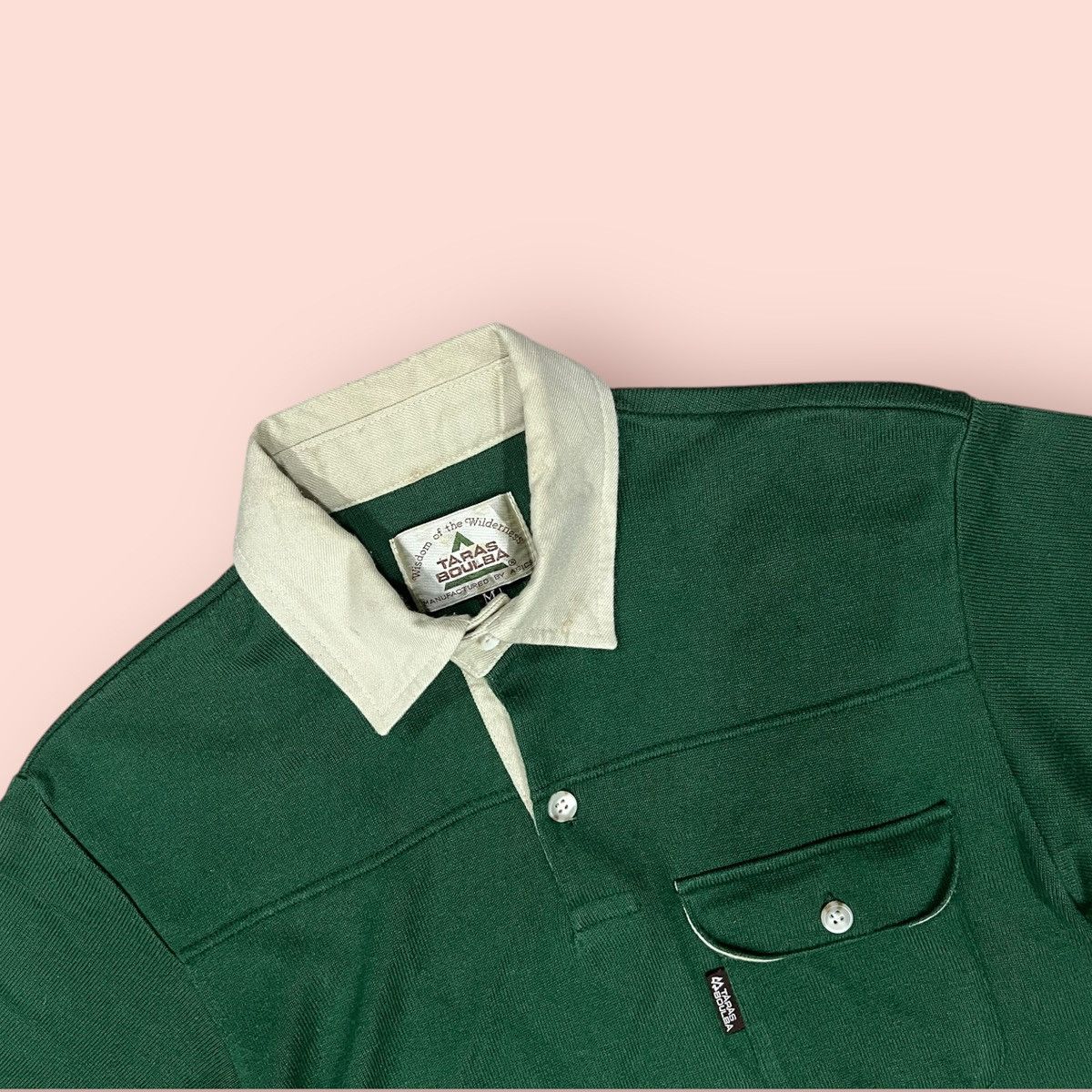 Asics × Vintage VINTAGE TARAS BOULBA SINGLE STITCHES RETRO POLO RUGBY SHIRT Size US S / EU 44-46 / 1 - 4 Thumbnail