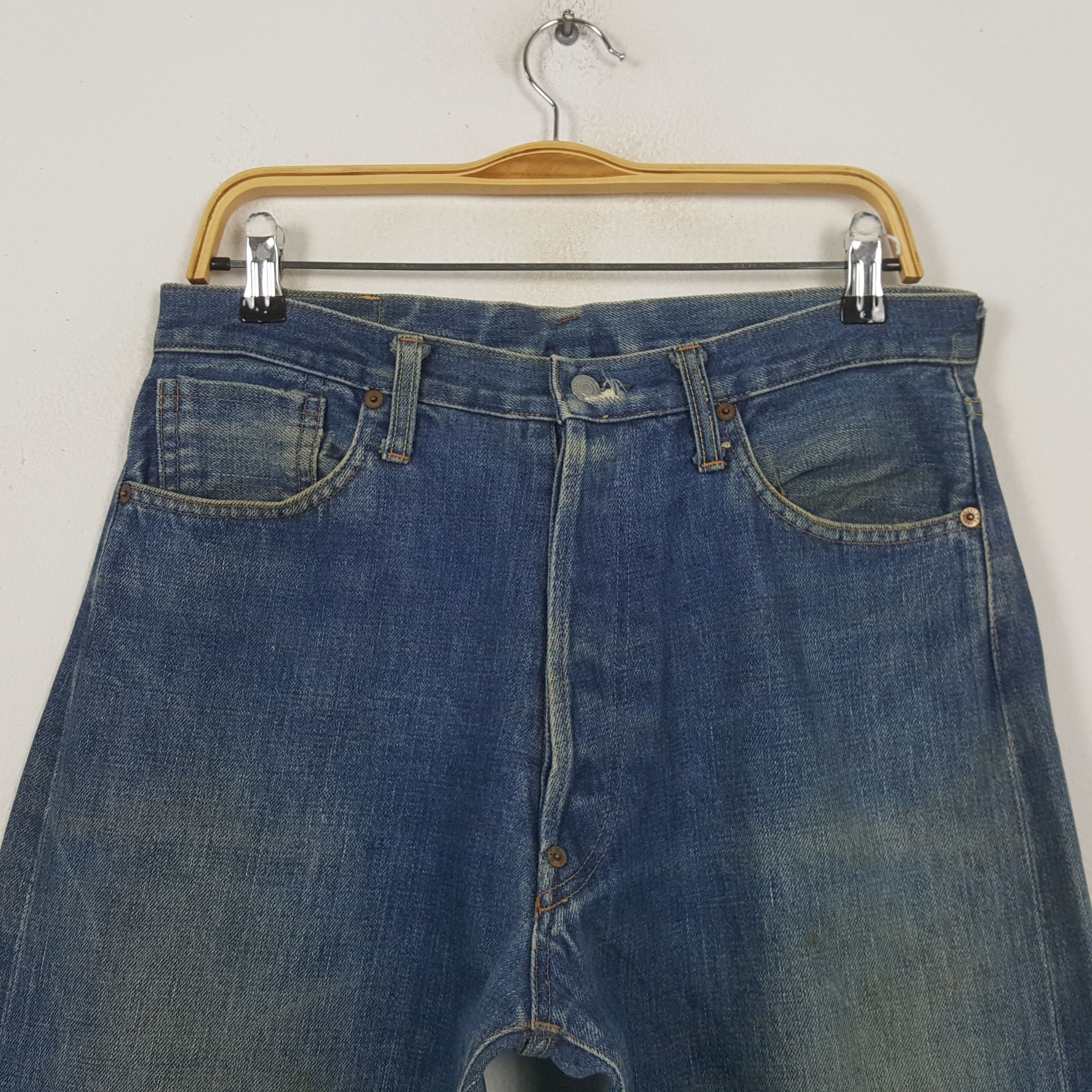 Evisu Vintage Evis Japanese Brand Daicock Custom Style Jeans RR10 Size US 32 / EU 48 - 5 Thumbnail