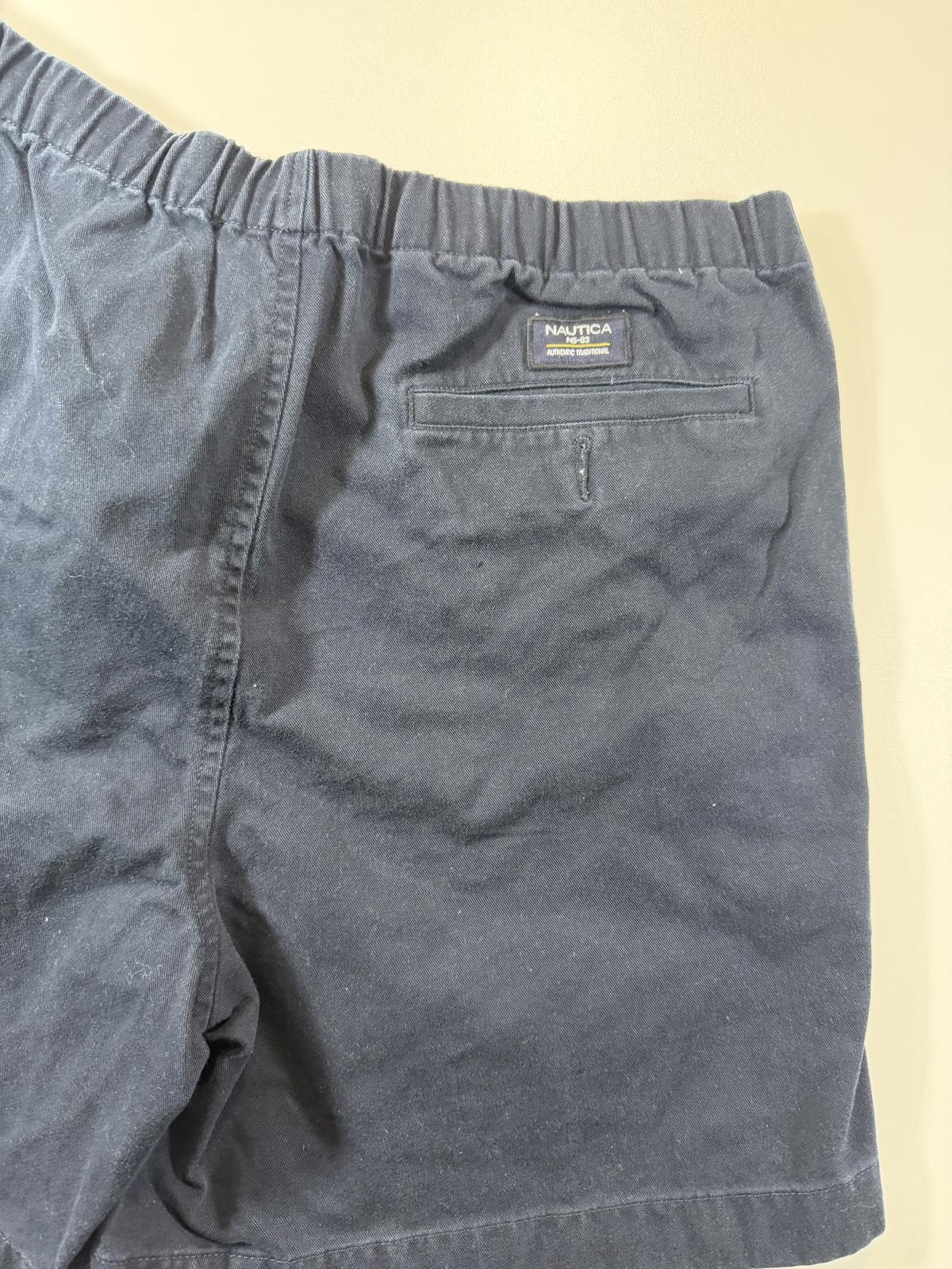Other Nautica Men's Navy Blue Casual Drawstring Shorts Size US 32 / EU 48 - 10 Thumbnail