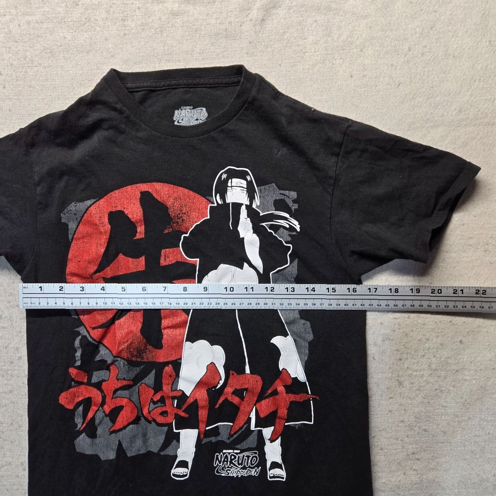 Vintage VINTAGE Naruto Shippuden Shirt Adult S Black Short Sleeve Men S Naruto Shippuden Tee Black S Small Size US S / EU 44-46 / 1 - 4 Thumbnail