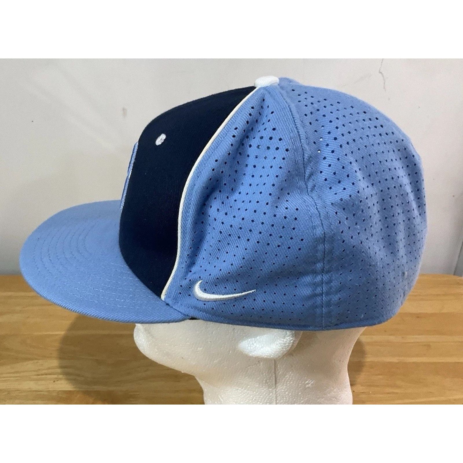 Nike Nike Tampa Bay Rays Fitted L-XL Hat MLB Cap Fan Logo Blue Size ONE SIZE - 2 Thumbnail