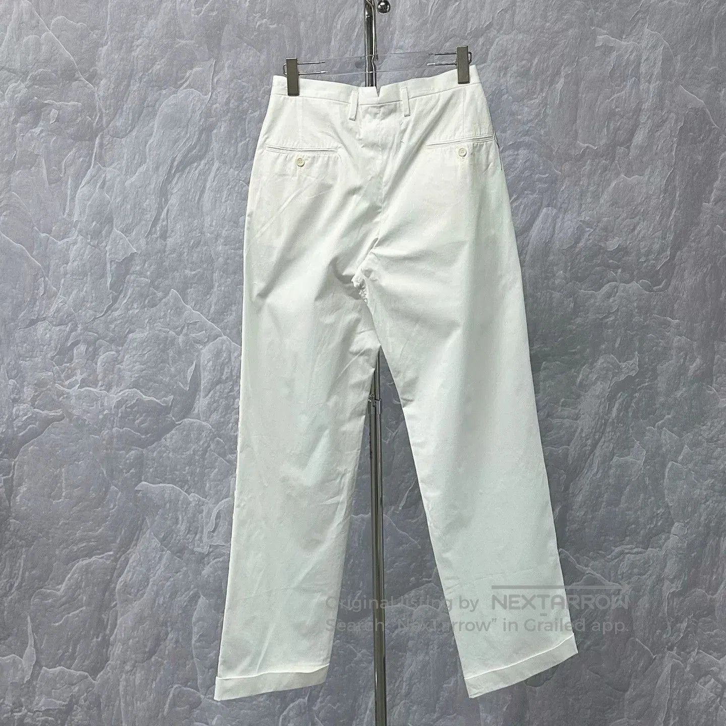 Maison Margiela Maison Margiela White Stitch Denim Trousers. Size US 40 / EU 56 - 4 Thumbnail