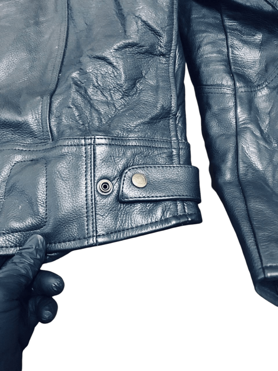 Vintage Vintage Ghost Rider by Good Luck Leather Jacket Size US M / EU 48-50 / 2 - 6 Thumbnail