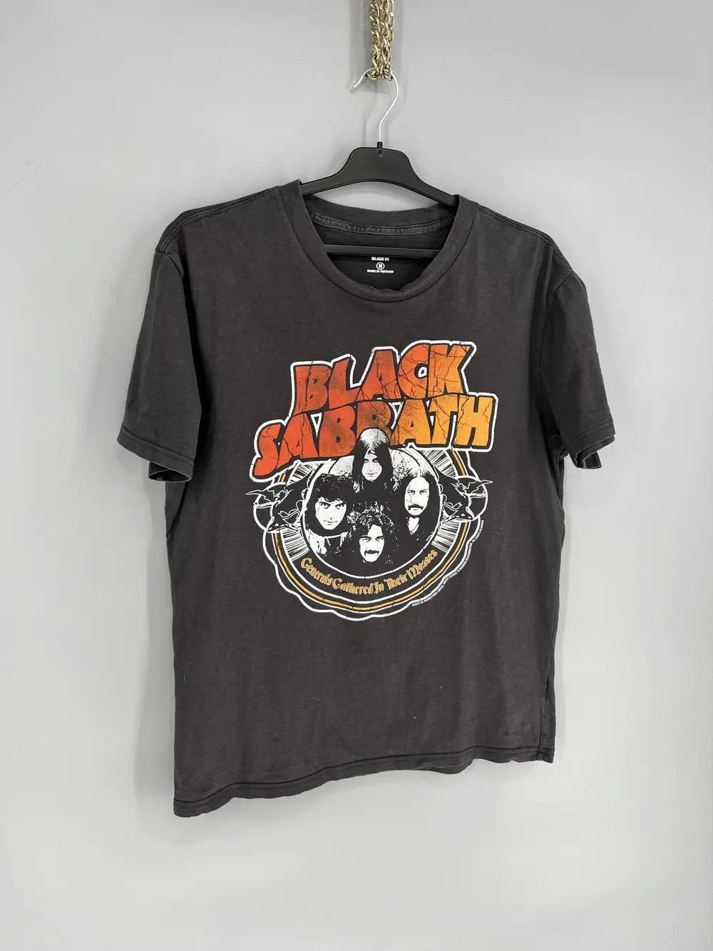 Band Tees Vintage Black Sabbath Big Logo Y2K T-Shirt Band Rock Metal Size US M / EU 48-50 / 2 - 2 Thumbnail