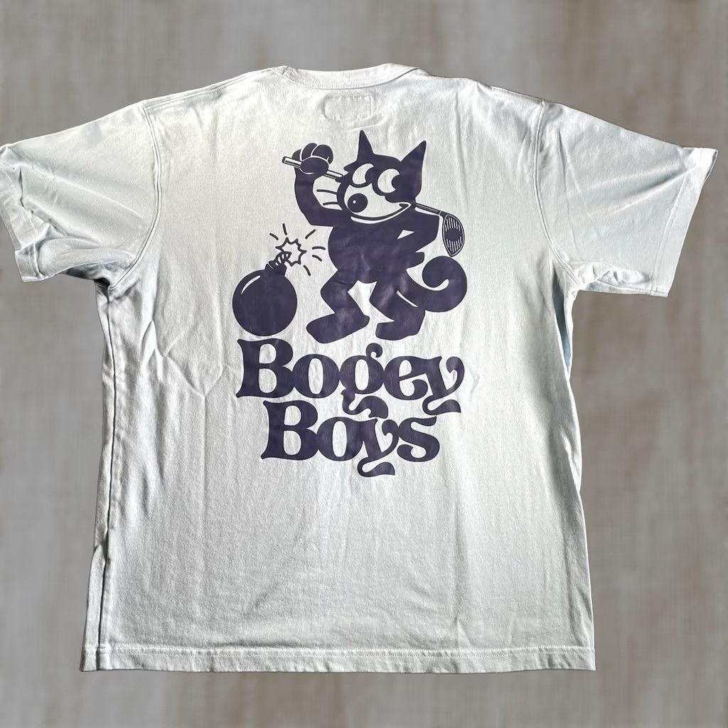 Vintage Bogey Boys Shirt T-Shirt Men’s L Blue Cat Felix The Cat Bomb Golfing Tee Rare Unisex Adults Boys Mens Size US L / EU 52-54 / 3 - 1 Thumbnail