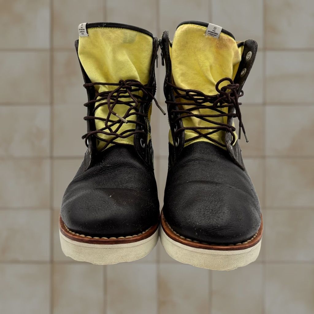 Visvim Visvim Wabanaki Suede Boots 12 Mens Black New Waite-Folk