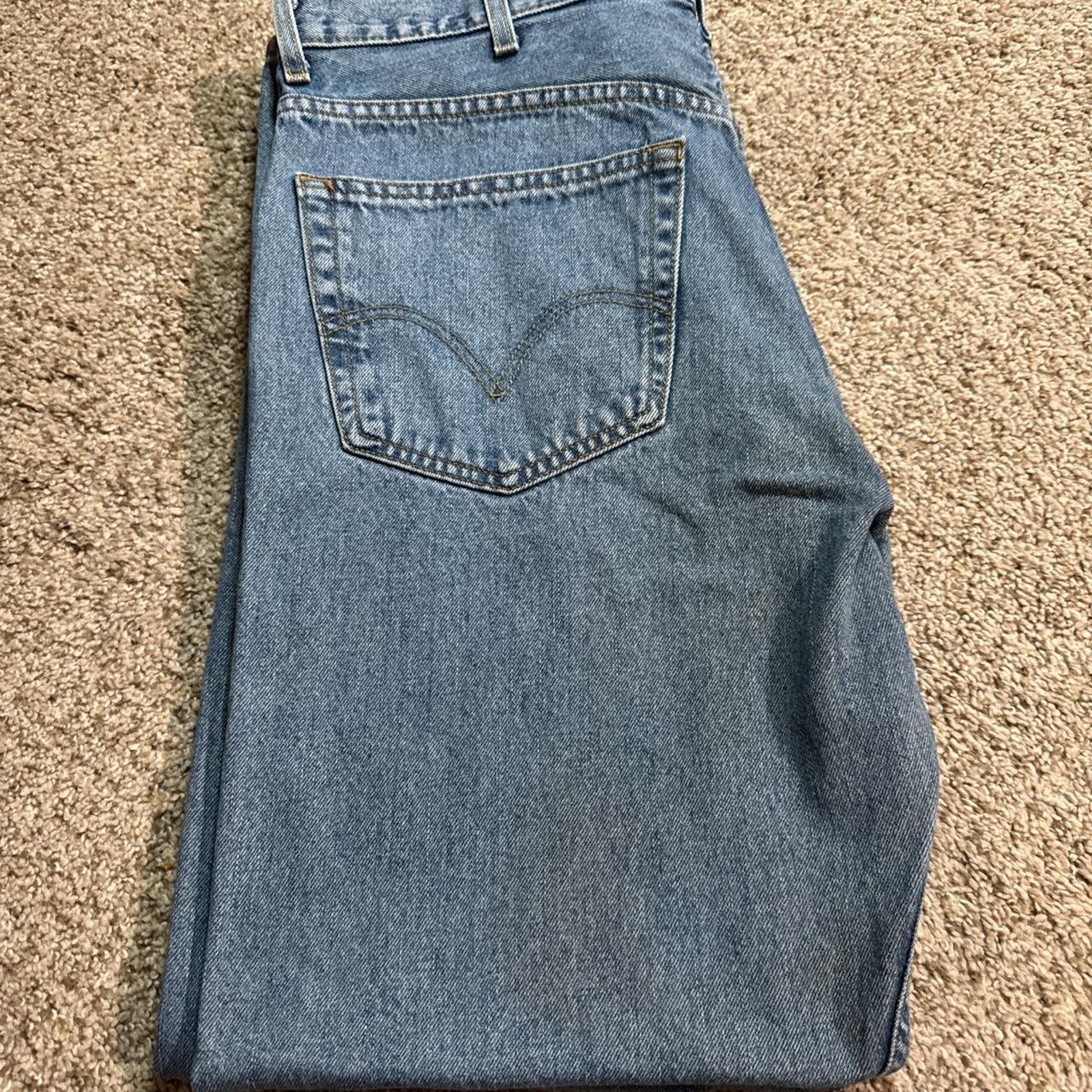 Levi's Mens levis light wash denim Size US 38 / EU 54 - 4 Thumbnail