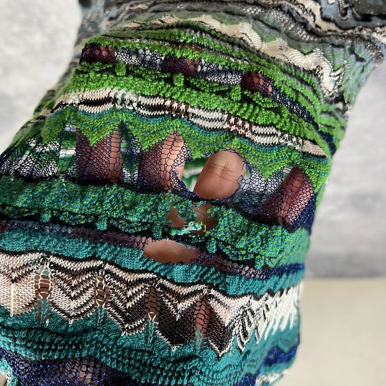 Missoni Missoni Vest Sweater Women's Size M Multicolor Sleeveless ` Size M / US 6-8 / IT 42-44 - 9 Thumbnail