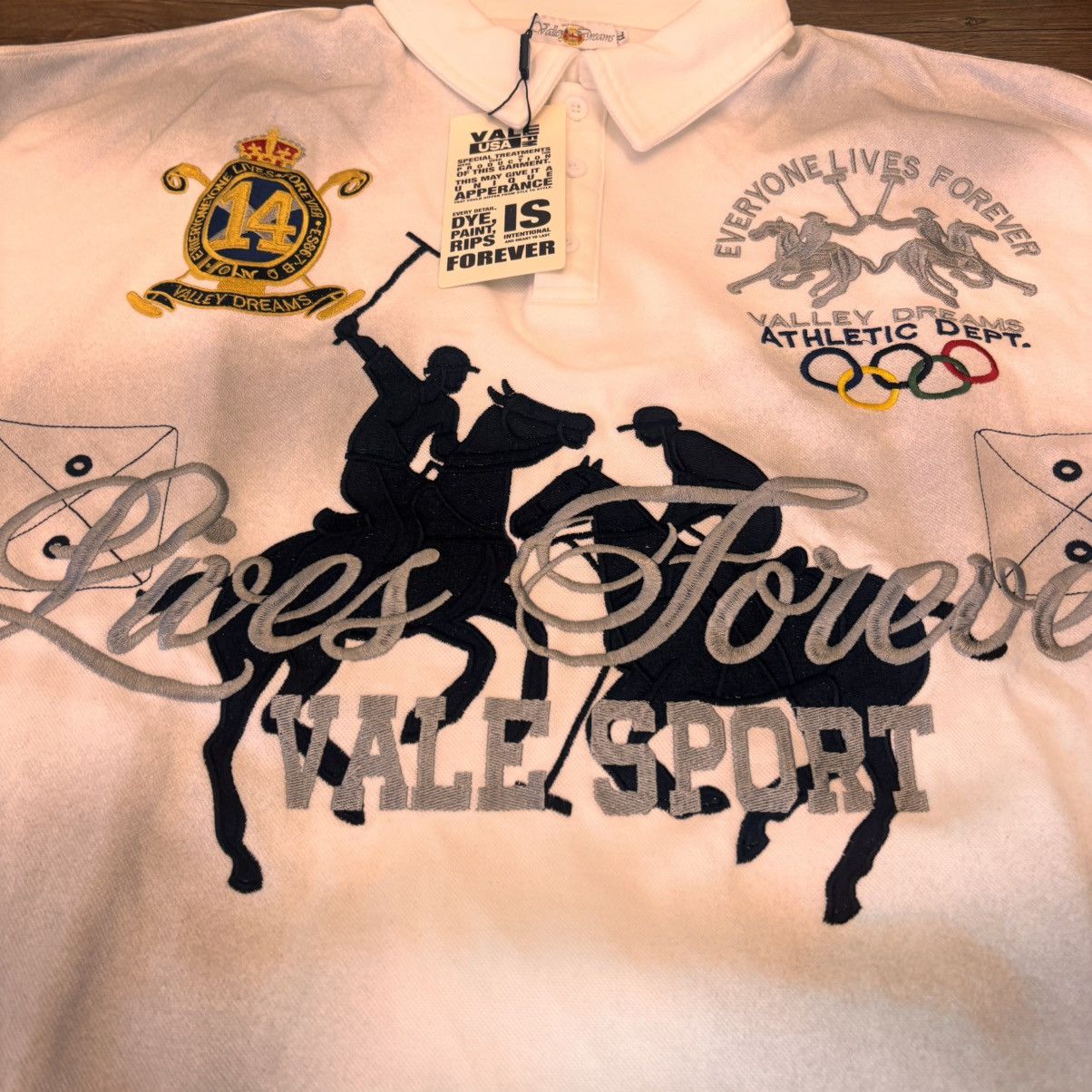 Vale Vale Presidential Rugby Polo Size US XL / EU 56 / 4 - 2 Thumbnail