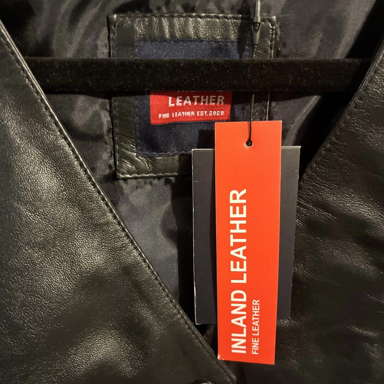 Designer Inland Leather Vest Large Premium Leather Vest Size US L / EU 52-54 / 3 - 3 Thumbnail