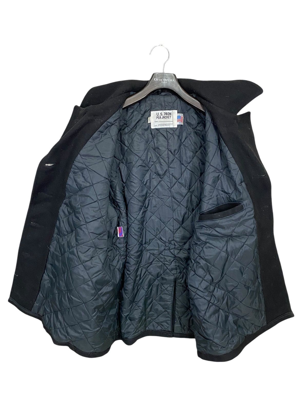 Schott × Vintage Vintage u.s. 740N pea jacket wool by schott made in usa Size US L / EU 52-54 / 3 - 6 Thumbnail