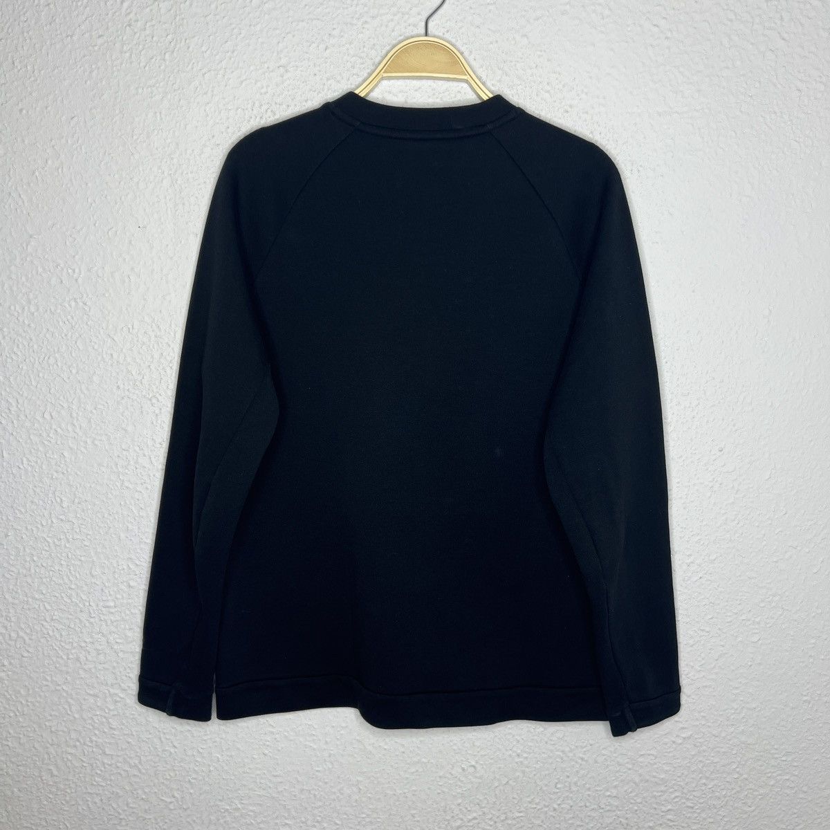 Nike Nike Tech Fleece Sweatshirt Crewneck Black Logo Size US M / EU 48-50 / 2 - 8 Thumbnail