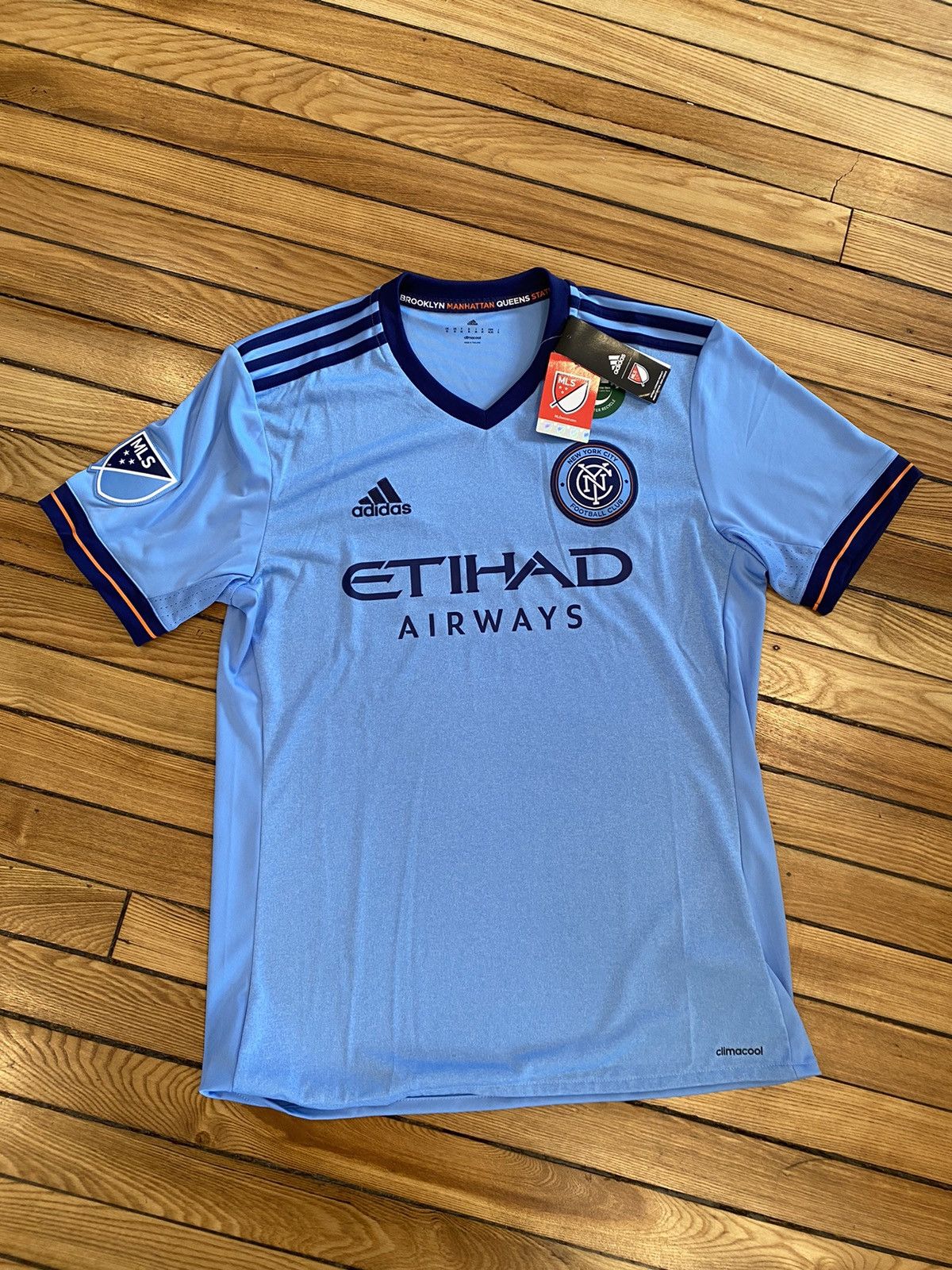 Adidas × Vintage Nyc football club jersey M Size US M / EU 48-50 / 2 - 1 Thumbnail