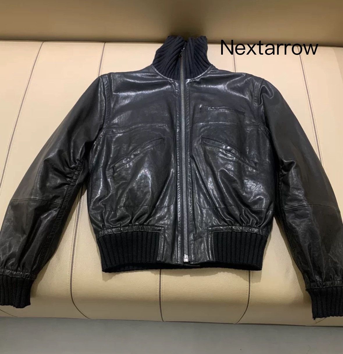Haider Ackermann Haider Ackermann leather heavyweight jacket2412-Nextarrow Size US S / EU 44-46 / 1 - 2 Thumbnail
