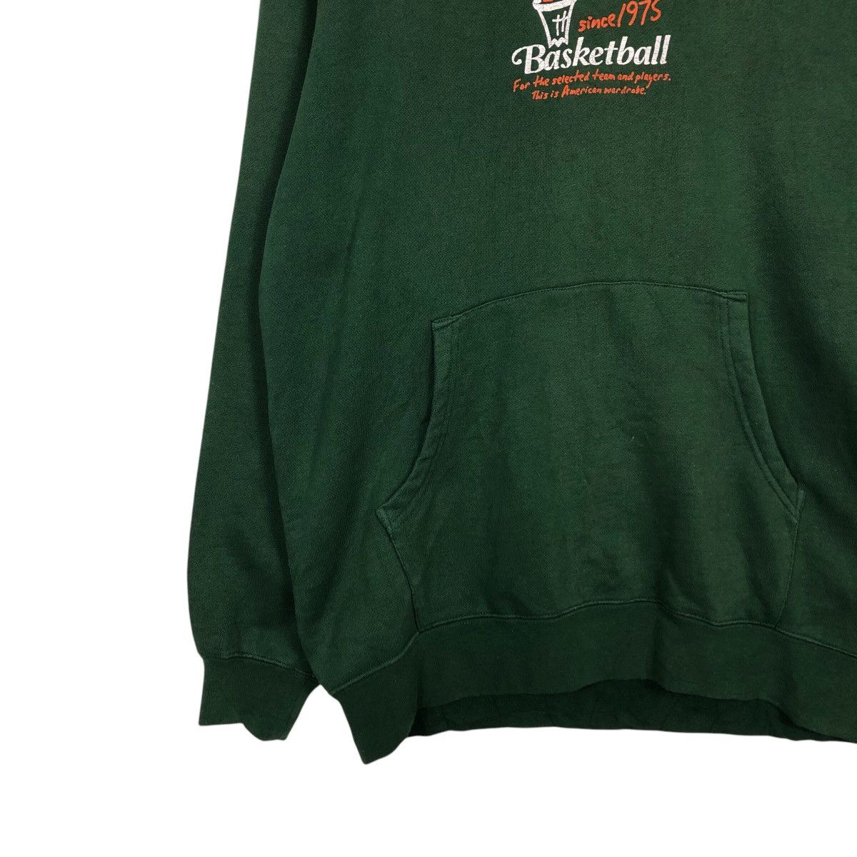 Japanese Brand × Vintage 📌Vintage Hoodie Pull Over Bench Warmer Basketball Big Logo Size US M / EU 48-50 / 2 - 6 Thumbnail