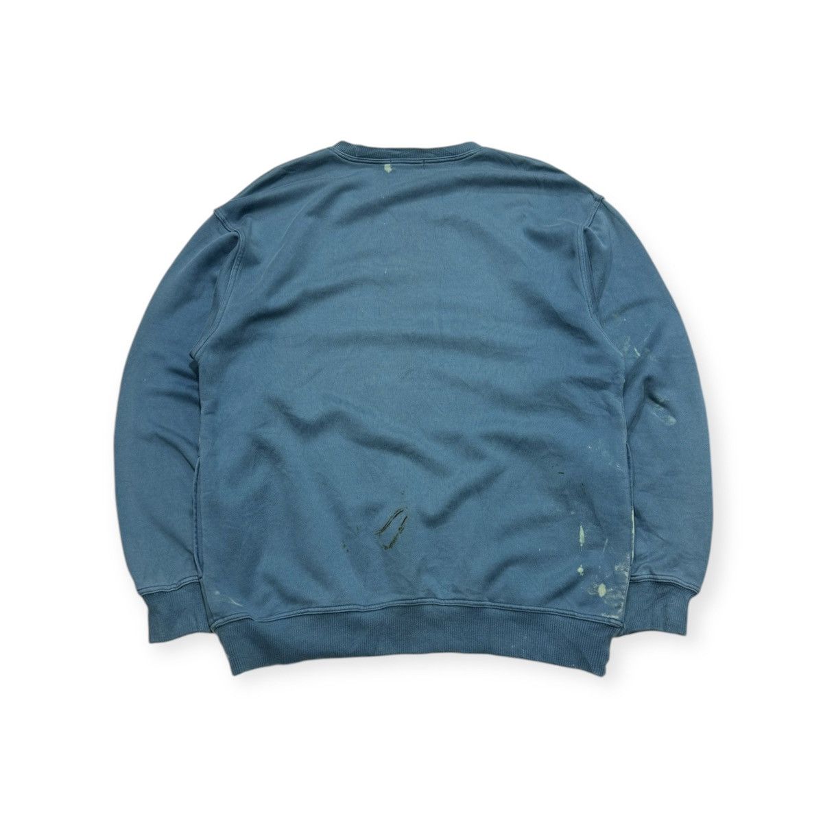 Saint Laurent Paris Vintage YSL Damaged Sweatshirt Size US L / EU 52-54 / 3 - 2 Thumbnail