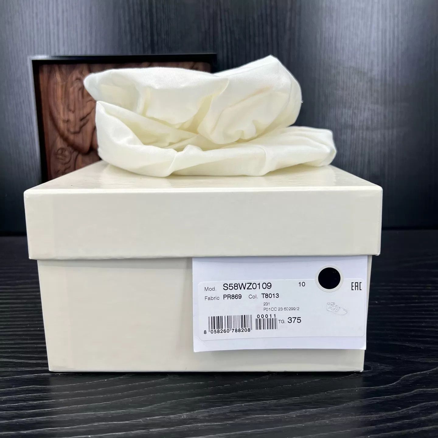 Maison Margiela Margiela Tabi Sheepskin Ankle Wrap Ballerina 99 New 37.5 Size US 7 / IT 37 - 9 Thumbnail