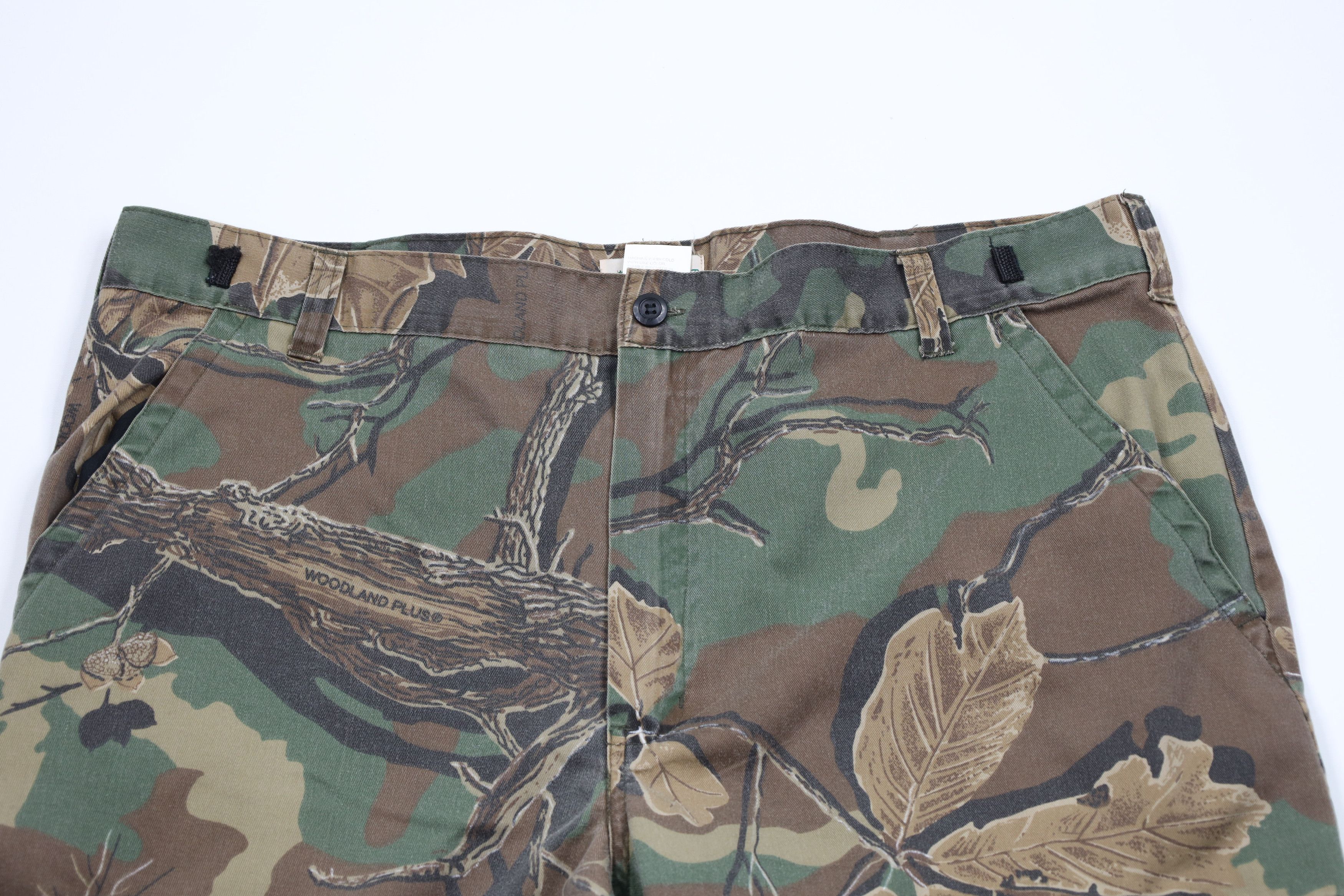Vintage Vintage 90s Streetwear Camouflage Wide Leg Cargo Pants Size US 38 / EU 54 - 2 Thumbnail