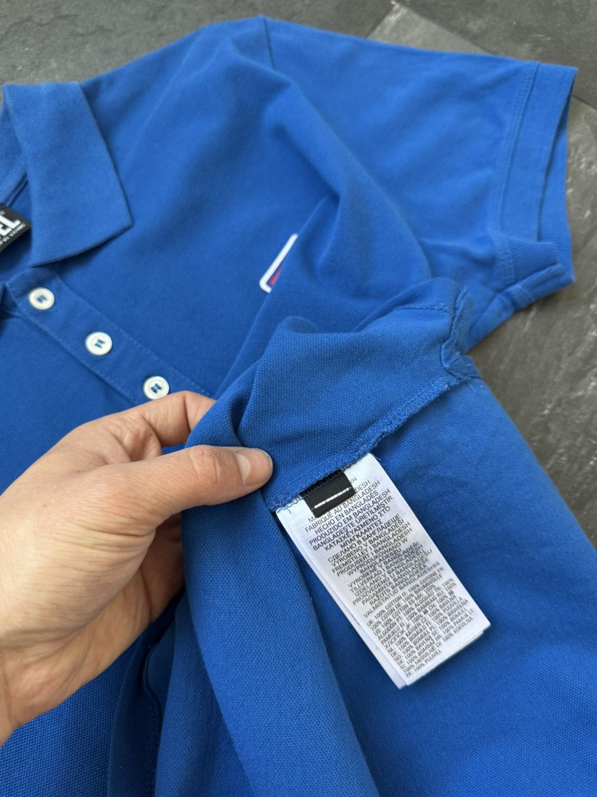 Diesel × Vintage Vintage diesel logo polo tee Size US L / EU 52-54 / 3 - 8 Thumbnail
