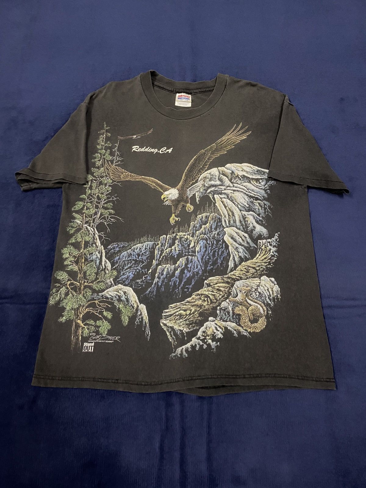 Habitat × Vintage Vintage 90s Habitat Tee Size US L / EU 52-54 / 3 - 2 Thumbnail