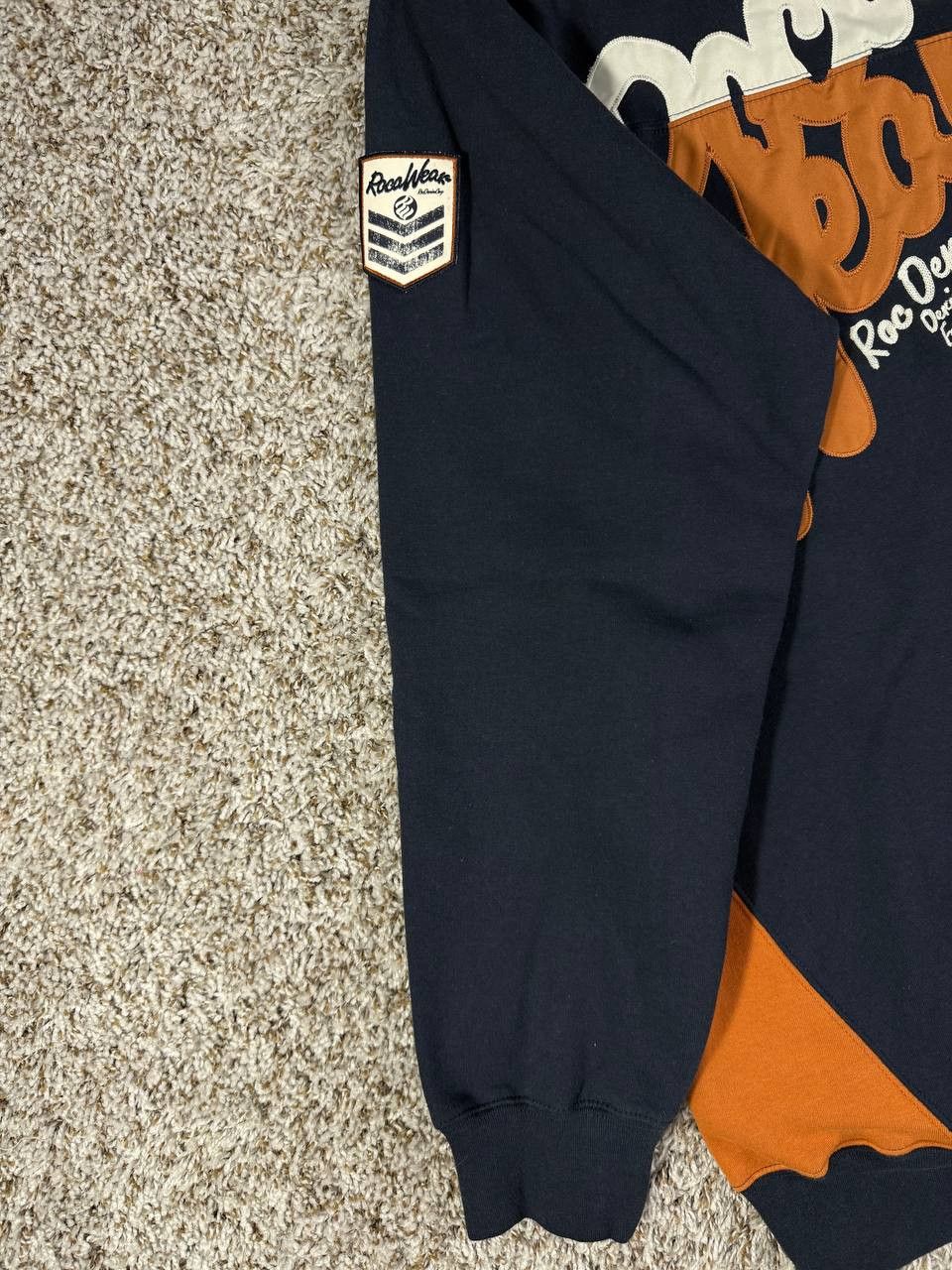Rocawear Vintage Rocawear Denim Corp Full Zip Hoodie Y2K Hip Hop Size US XL / EU 56 / 4 - 5 Thumbnail