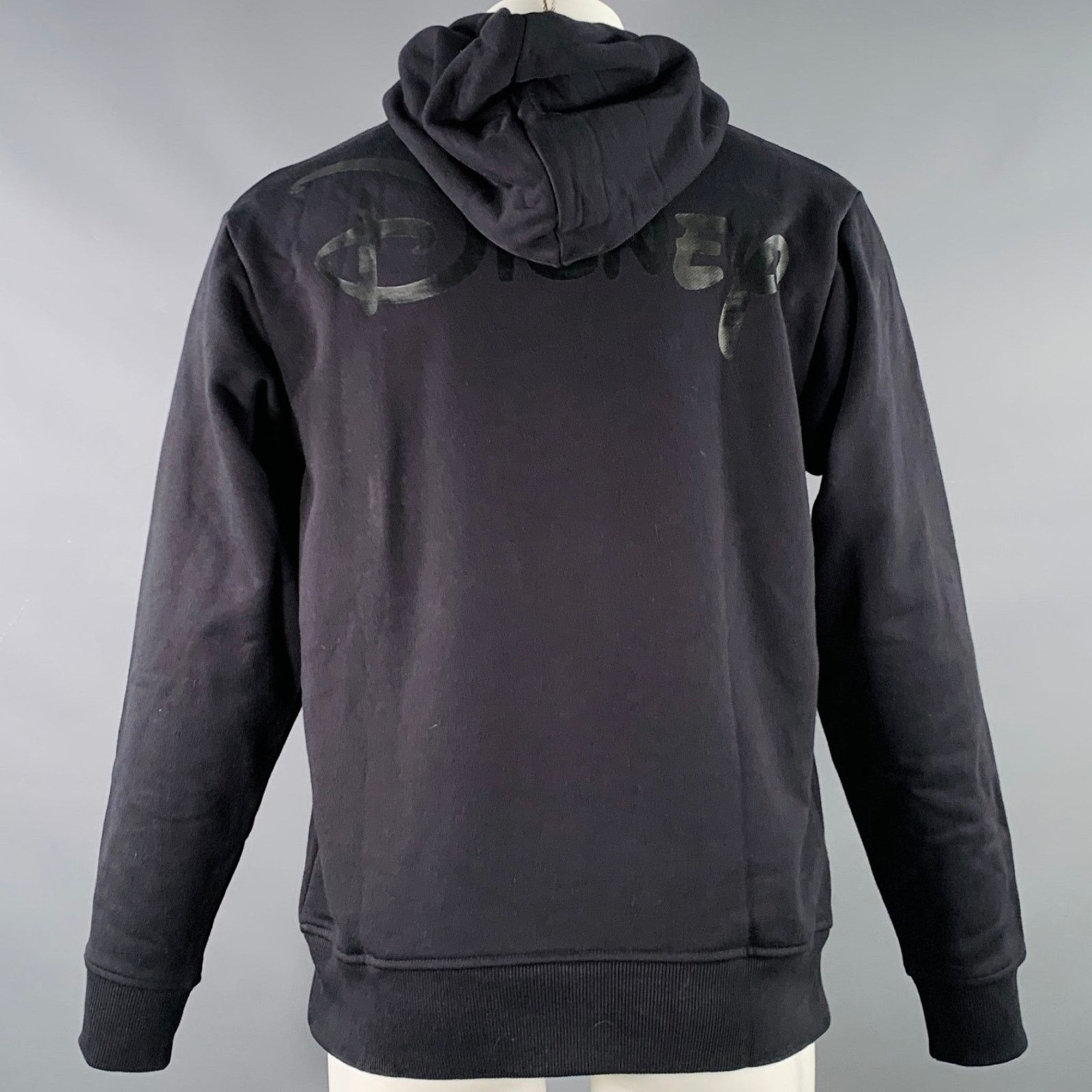 Kith KITH Size XS Black White Logo Cotton Hooded Sweatshirt Size US XS / EU 42 / 0 - 4 Thumbnail