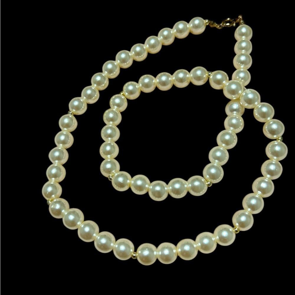 Designer Elegant Pearl Necklace Size ONE SIZE - 3 Thumbnail