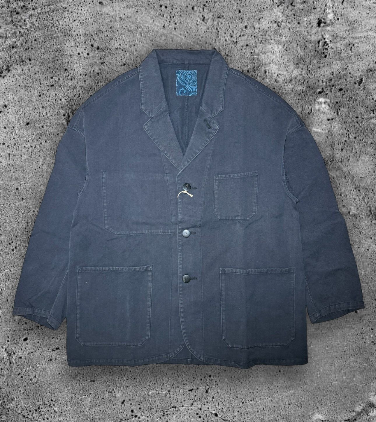 Visvim SS23 ICT SS Hammons Chore JKT DMGD | Grailed