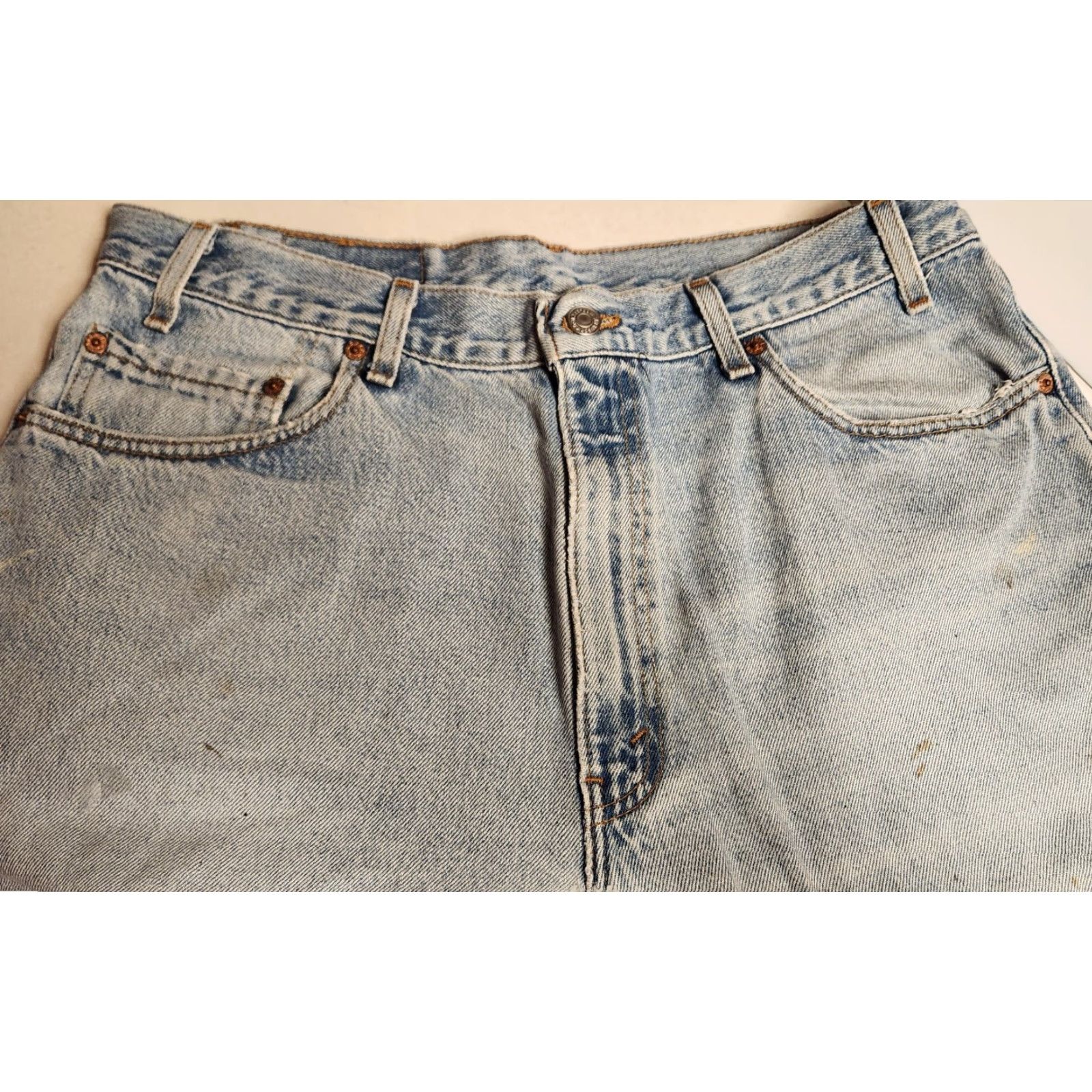 Levi's VINTAGE Levi's 505 Jeans Men 36x30 Blue Denim Regular Straight USA MADE 90s Theme Boys? Girls? Size US 36 / EU 52 - 6 Thumbnail